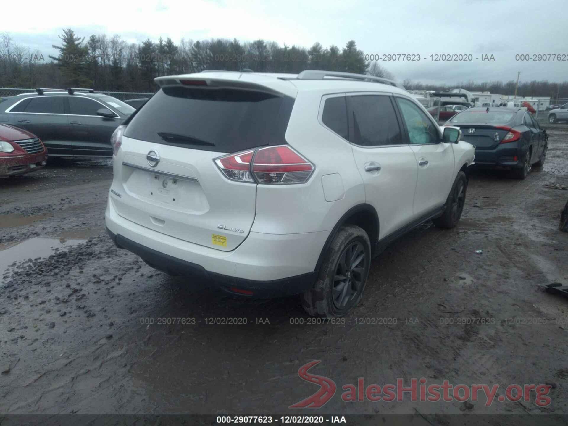 5N1AT2MV4GC845404 2016 NISSAN ROGUE