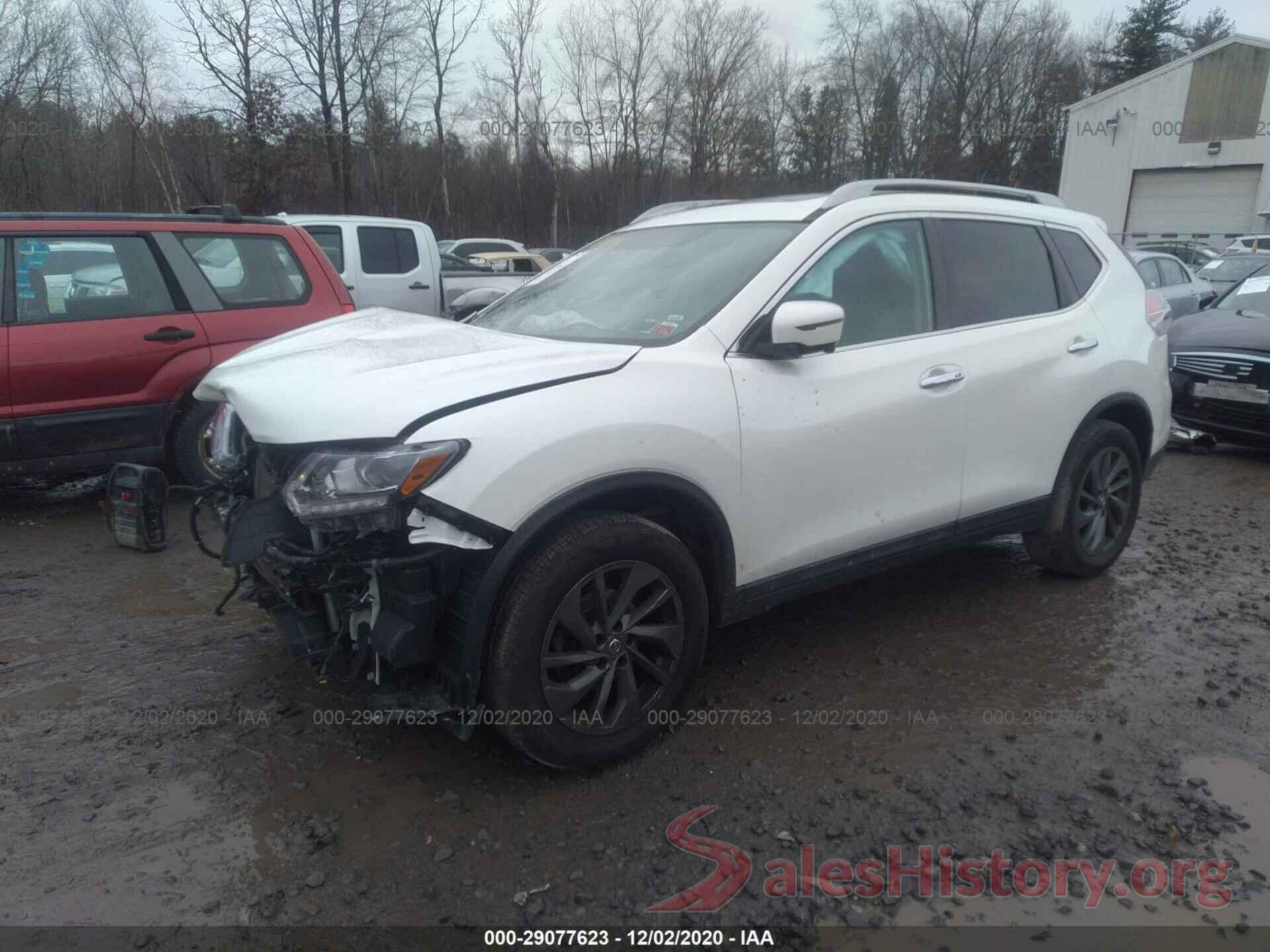 5N1AT2MV4GC845404 2016 NISSAN ROGUE