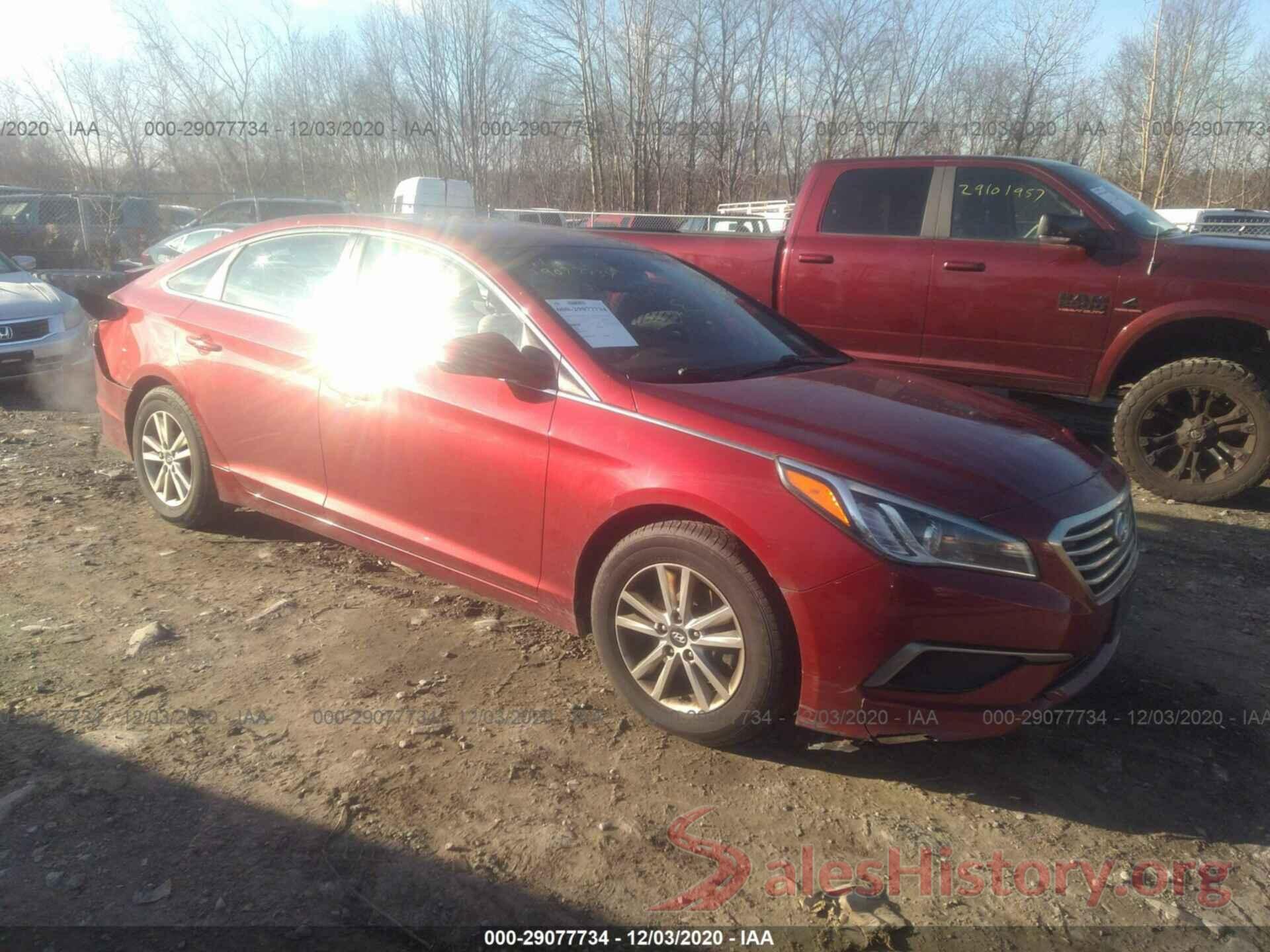 5NPE24AF6GH343306 2016 HYUNDAI SONATA