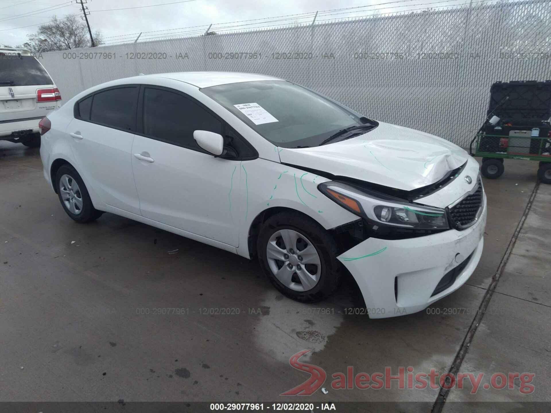 3KPFK4A73JE229367 2018 KIA FORTE