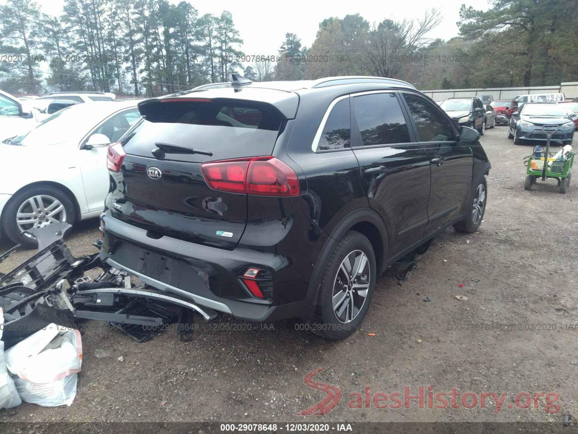 KNDCB3LC8L5392795 2020 KIA NIRO