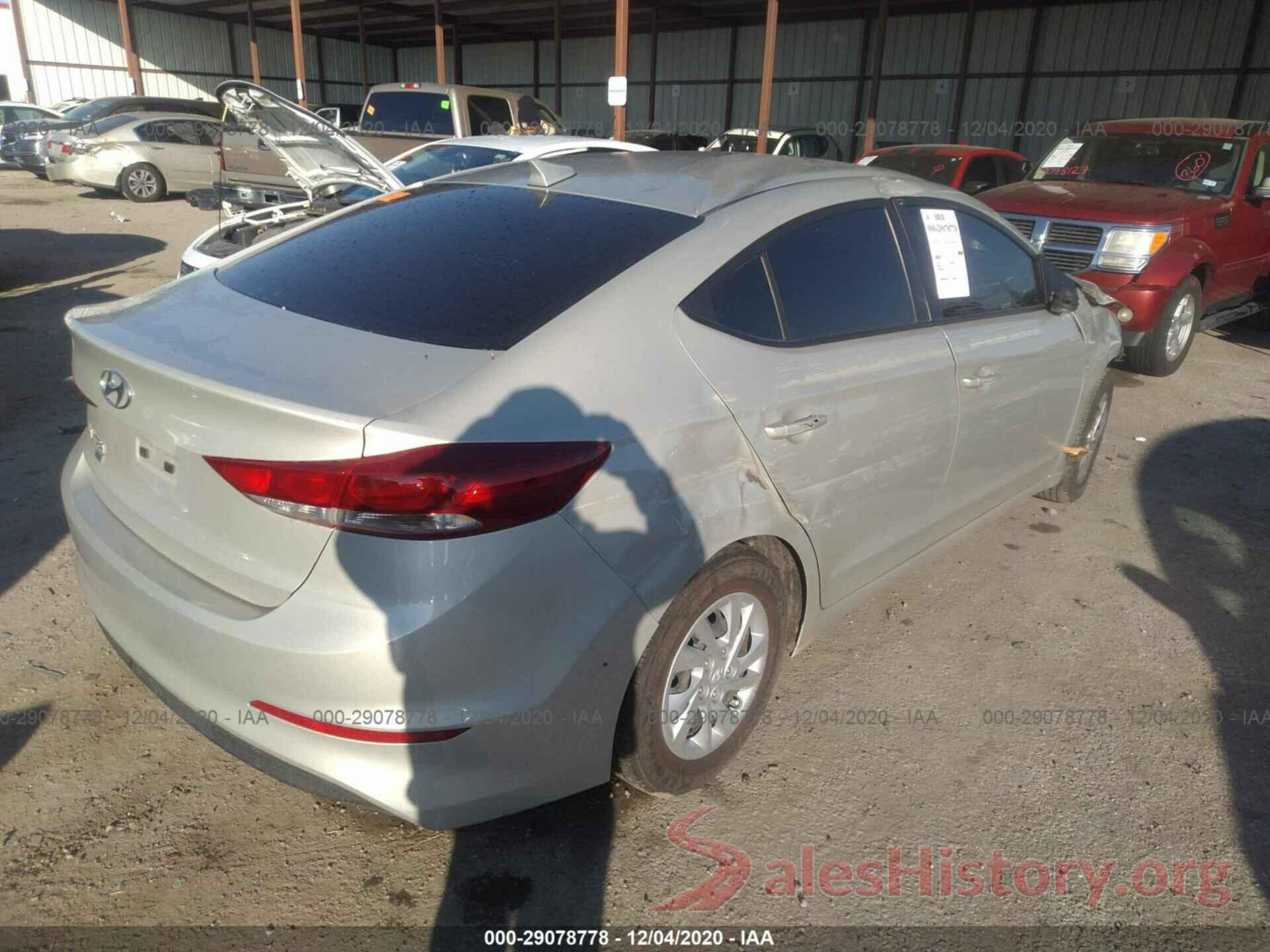 5NPD74LF2HH164756 2017 HYUNDAI ELANTRA