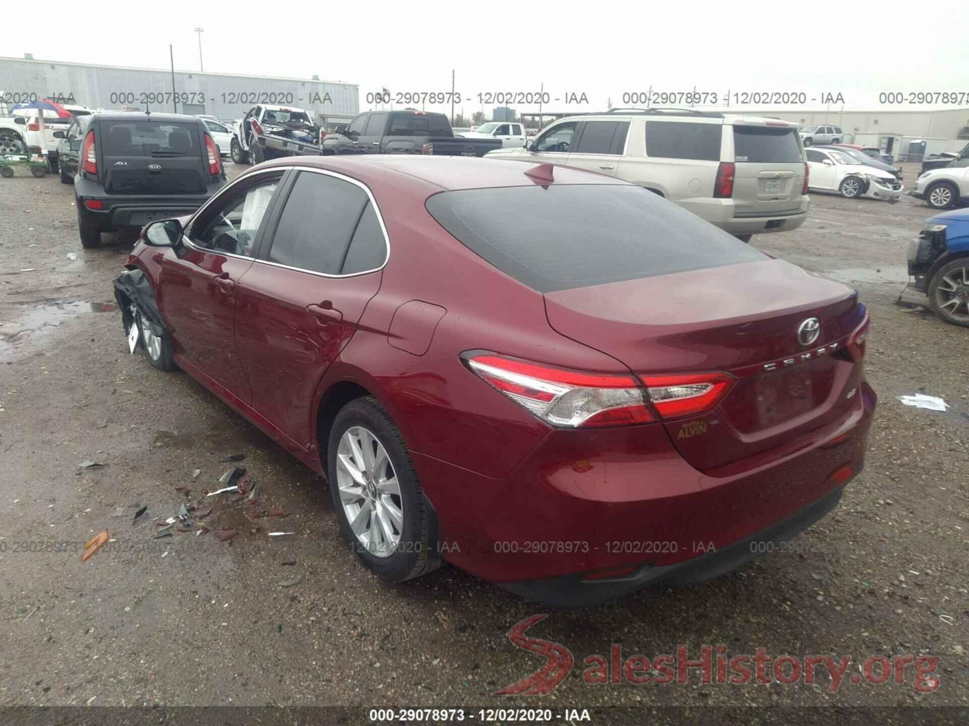 4T1C11AKXLU300816 2020 TOYOTA CAMRY