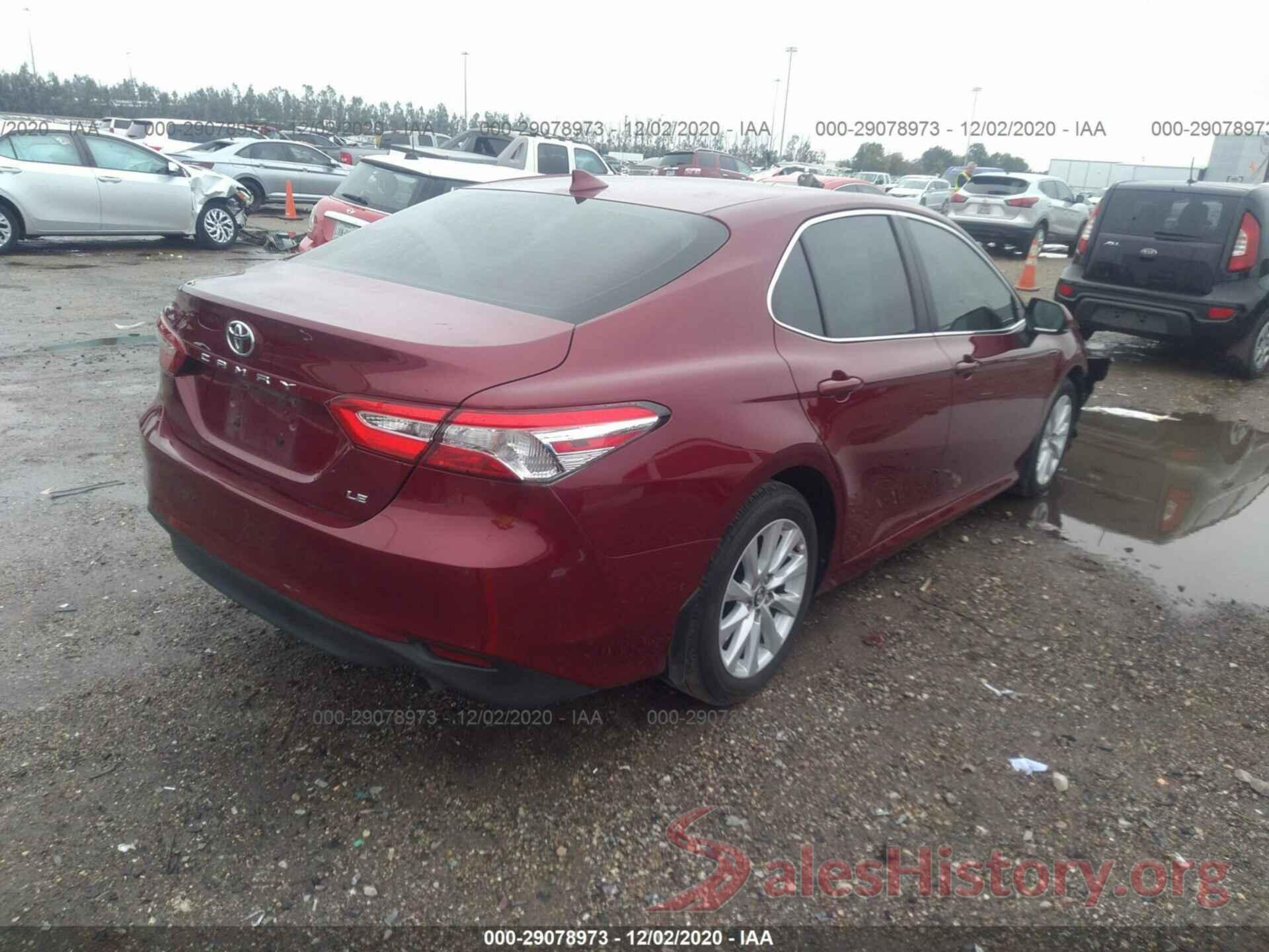 4T1C11AKXLU300816 2020 TOYOTA CAMRY