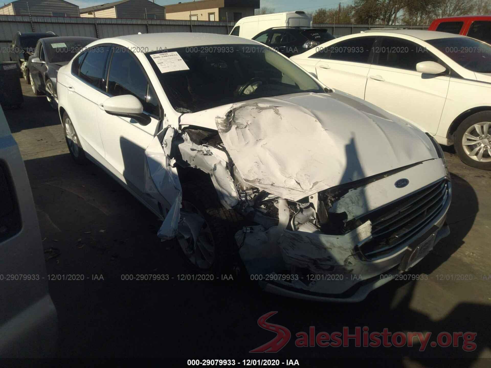 3FA6P0HD2LR180976 2020 FORD FUSION