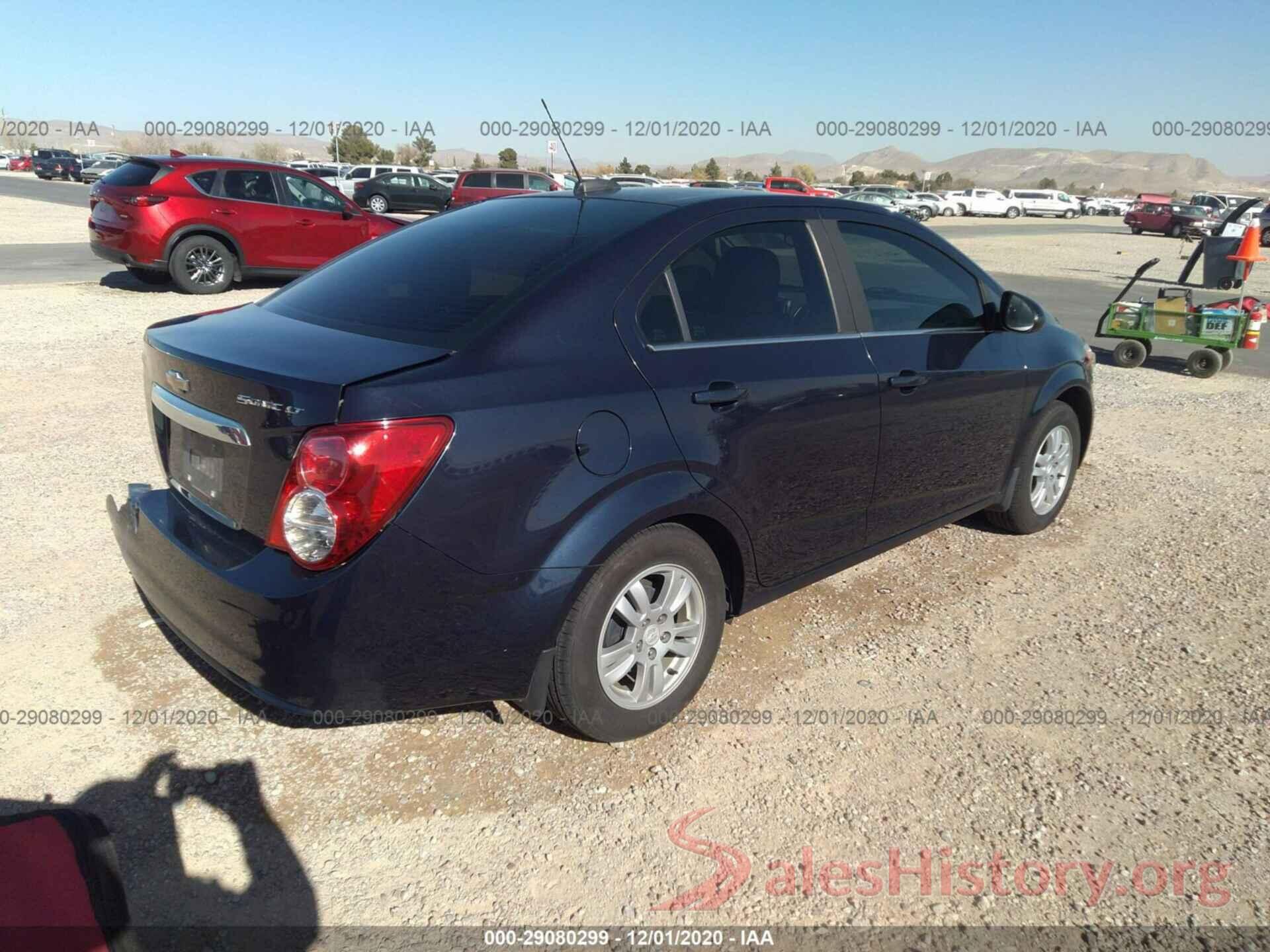 1G1JC5SH0G4169507 2016 CHEVROLET SONIC