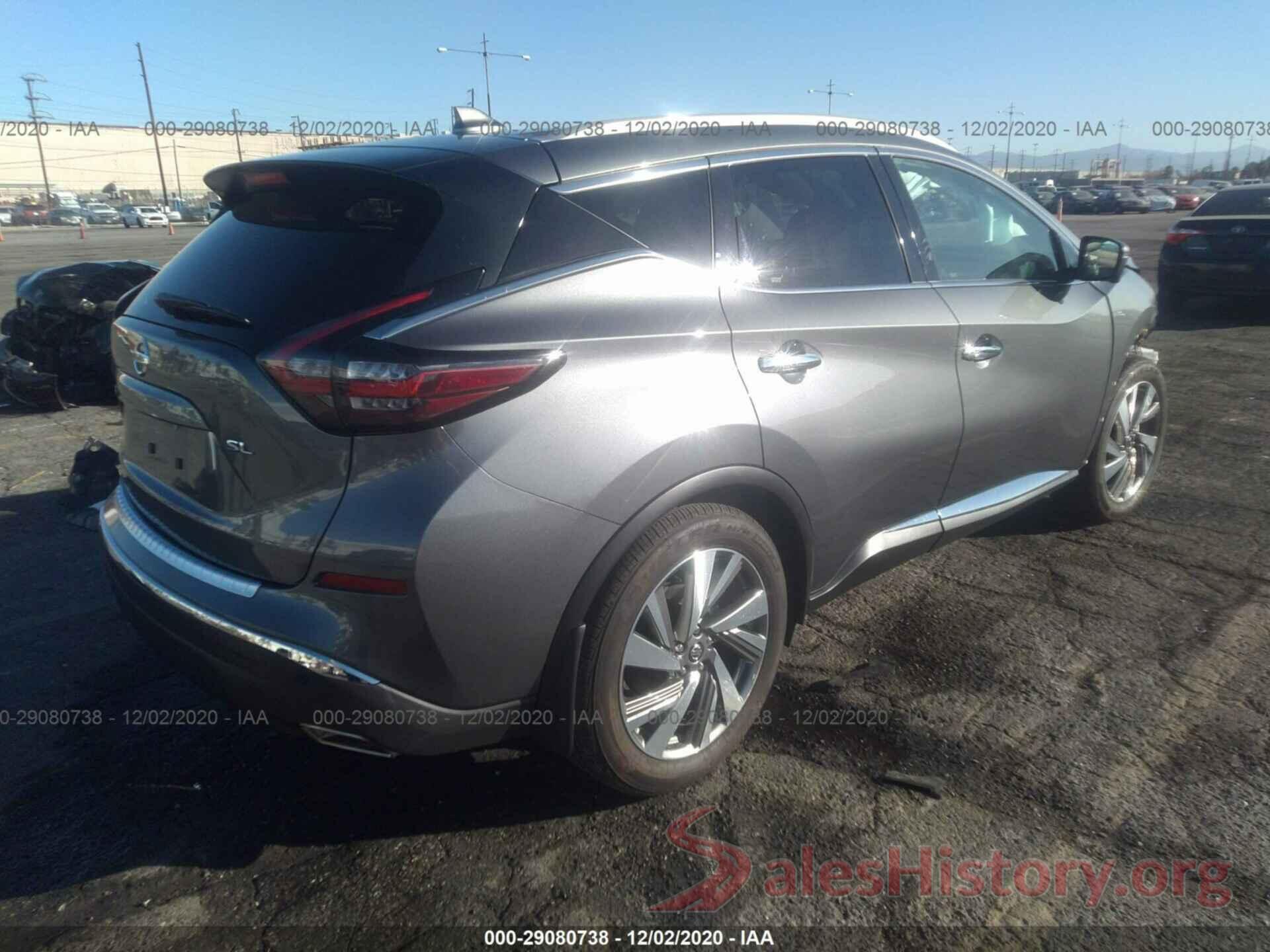 5N1AZ2CJ0LN110107 2020 NISSAN MURANO