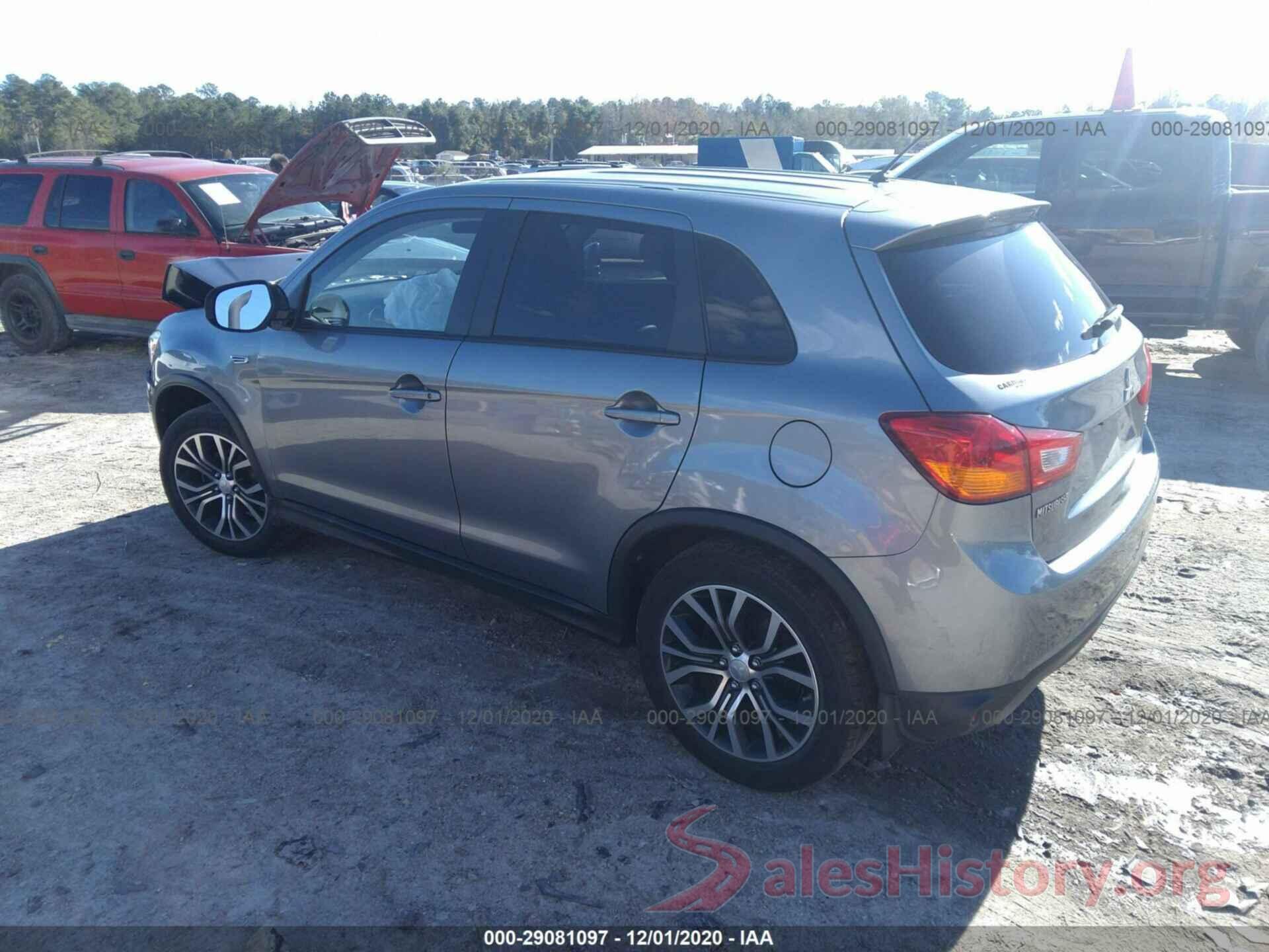 JA4AR3AWXGZ041721 2016 MITSUBISHI OUTLANDER SPORT