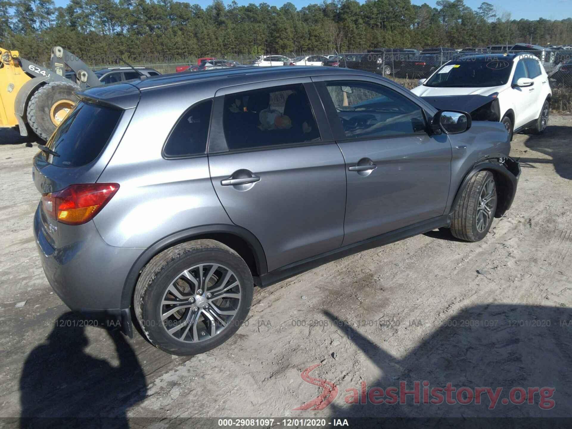 JA4AR3AWXGZ041721 2016 MITSUBISHI OUTLANDER SPORT