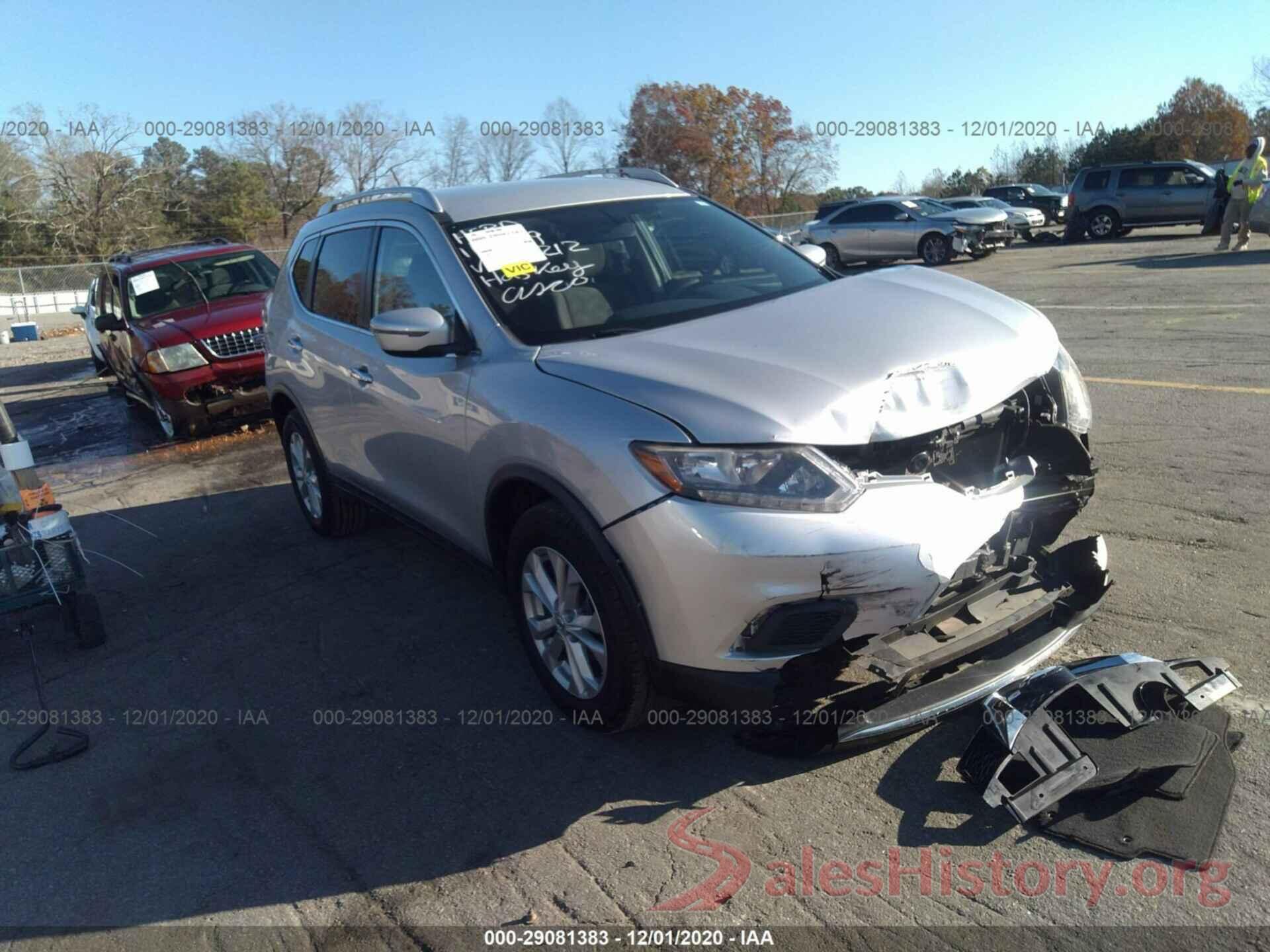 KNMAT2MT0GP652212 2016 NISSAN ROGUE