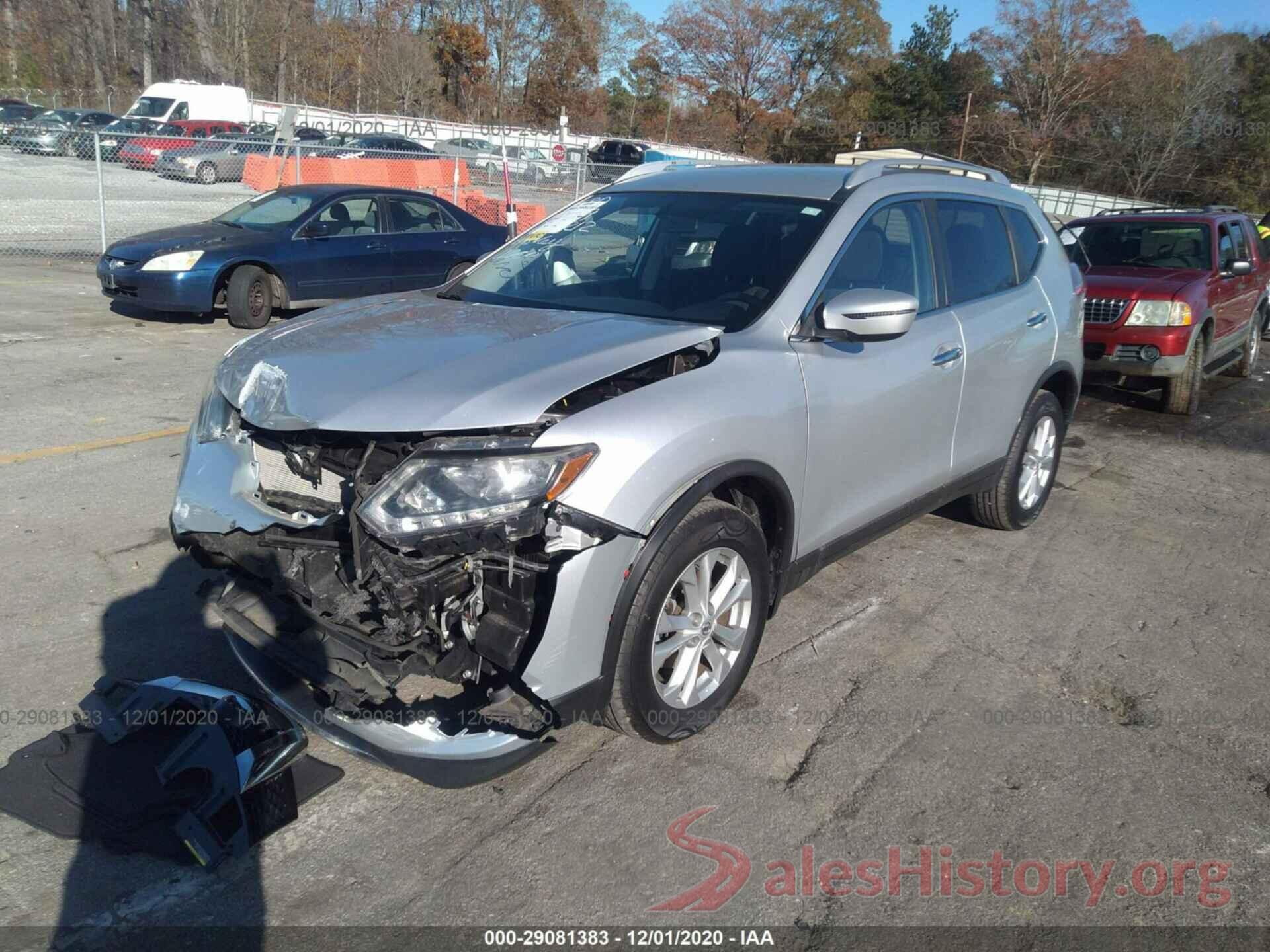 KNMAT2MT0GP652212 2016 NISSAN ROGUE