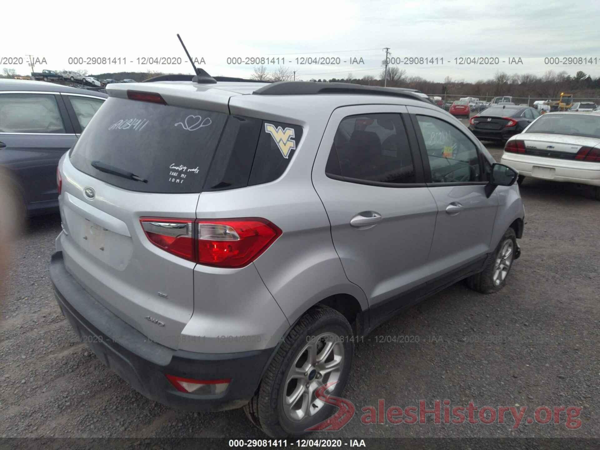 MAJ6P1UL7JC229751 2018 FORD ECOSPORT