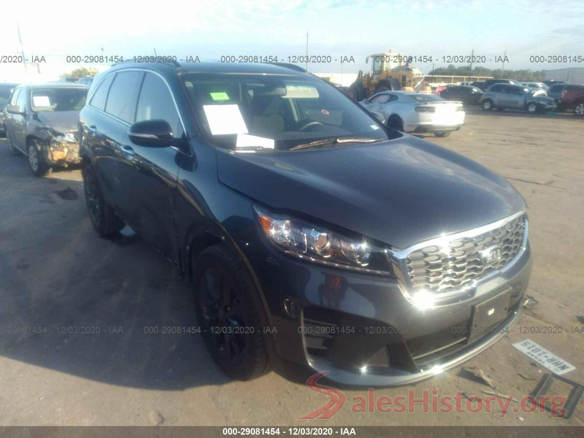 5XYPG4A50LG659142 2020 KIA SORENTO