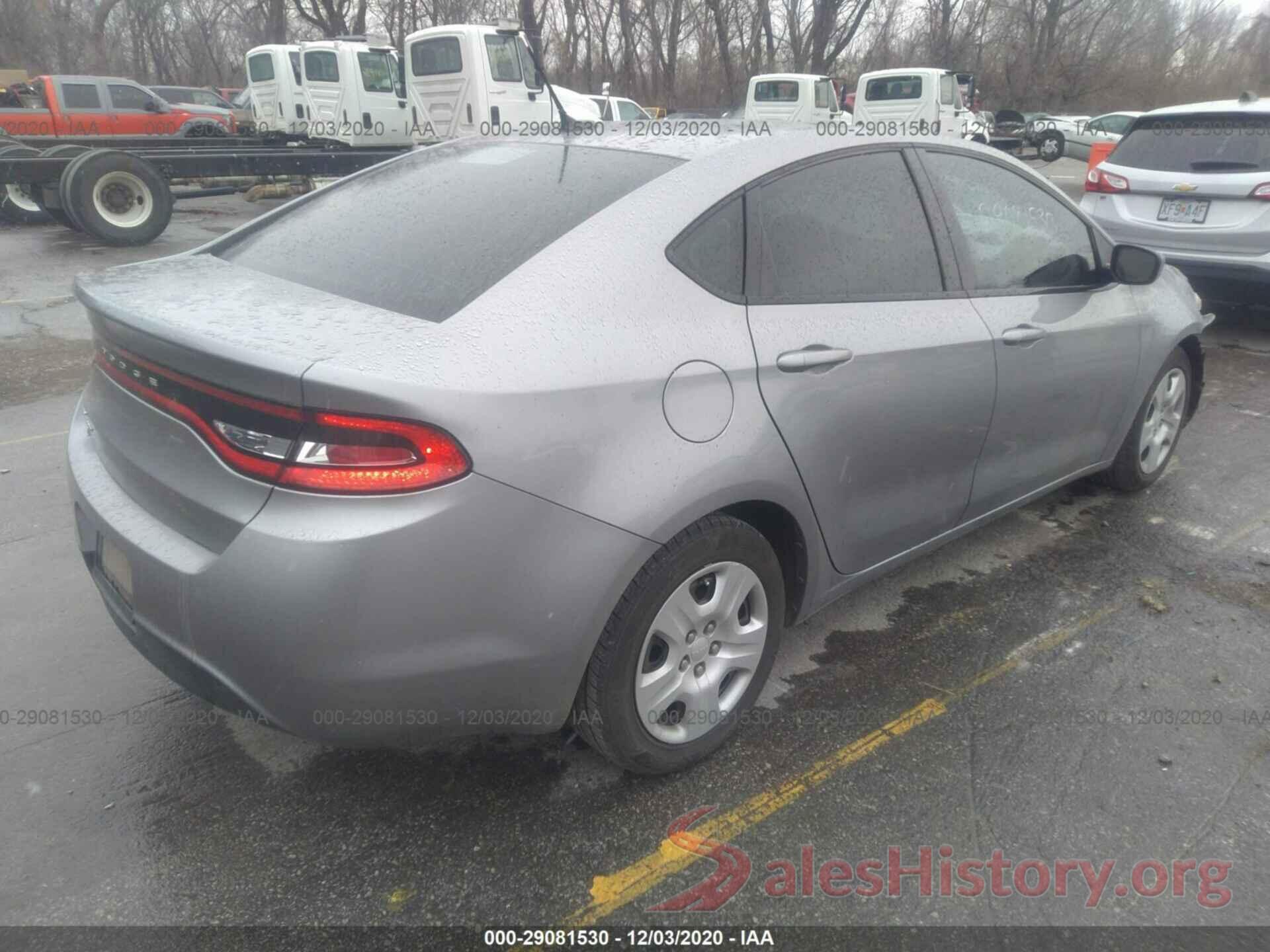 1C3CDFAA2GD516461 2016 DODGE DART