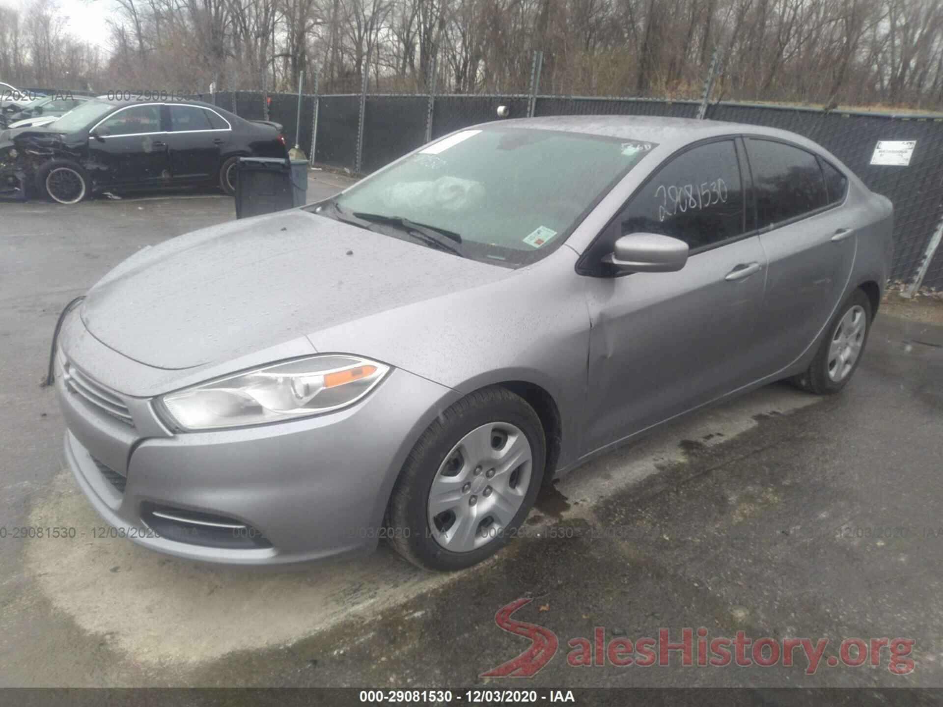 1C3CDFAA2GD516461 2016 DODGE DART