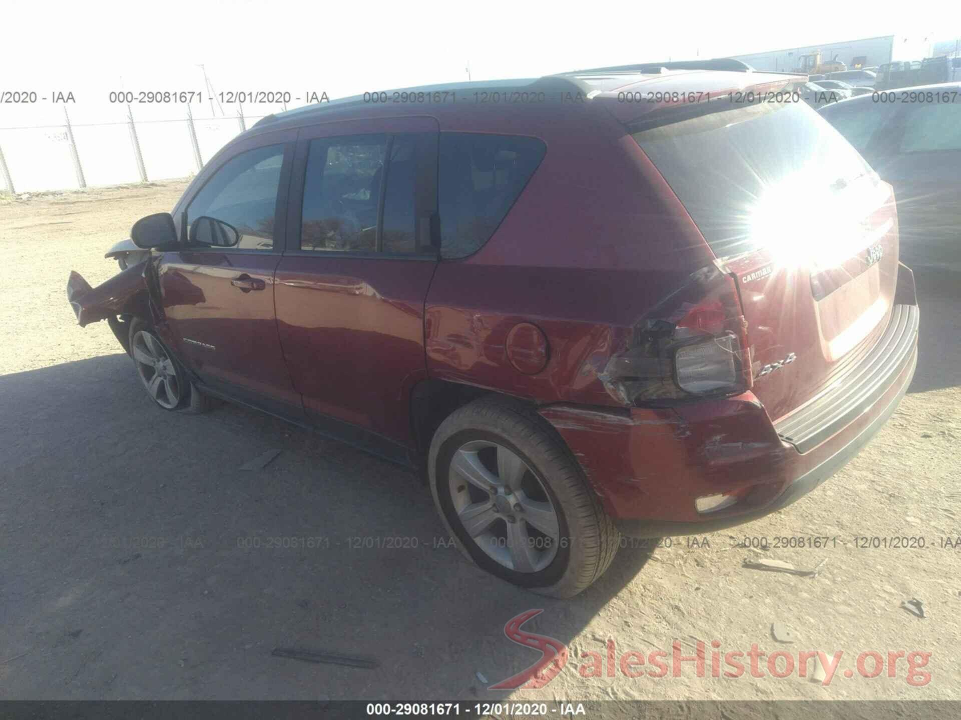 1C4NJDBB9GD779832 2016 JEEP COMPASS