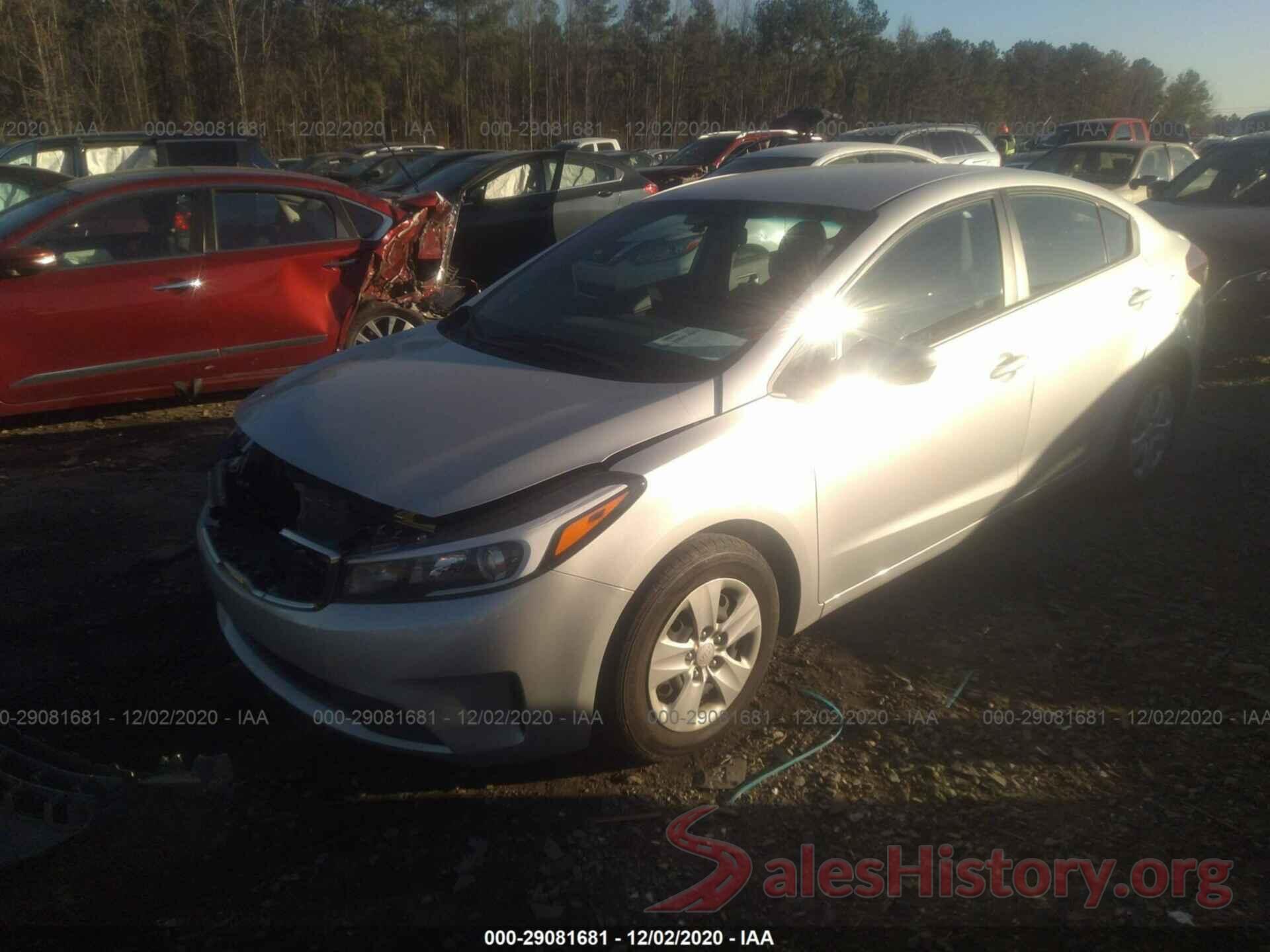 3KPFK4A78HE053524 2017 KIA FORTE