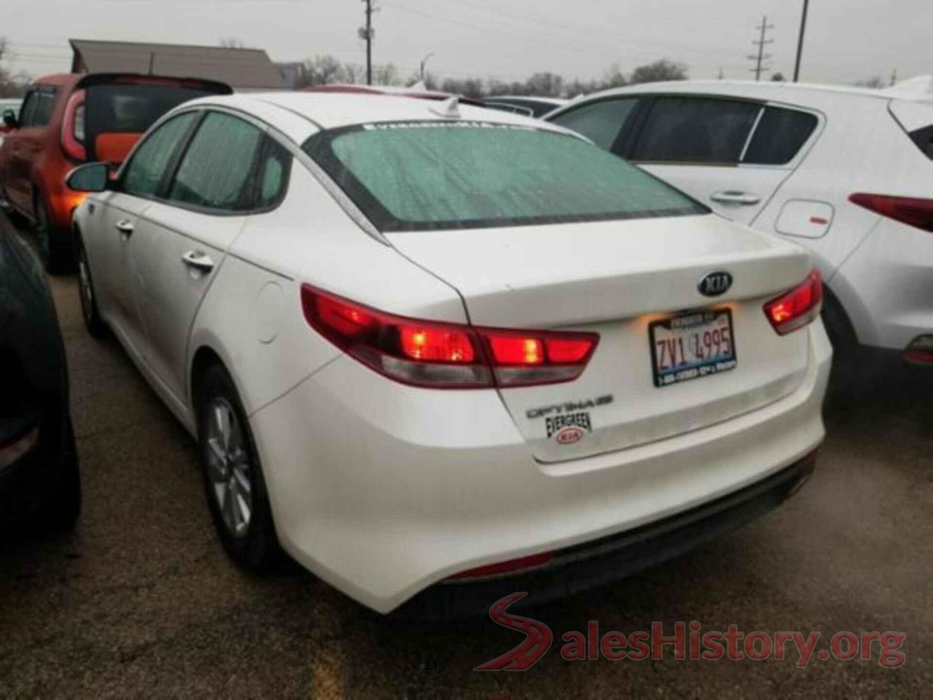 KNAGT4L31G5093348 2016 KIA OPTIMA