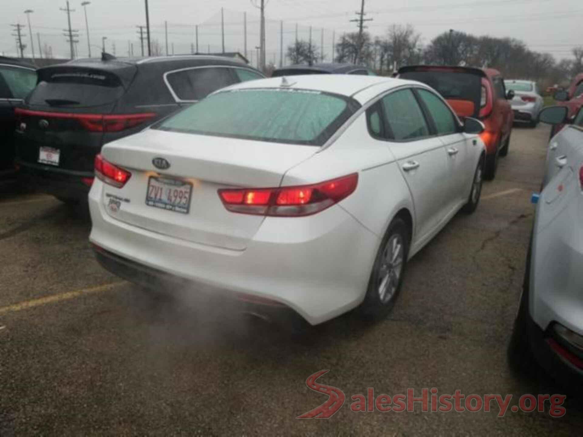 KNAGT4L31G5093348 2016 KIA OPTIMA