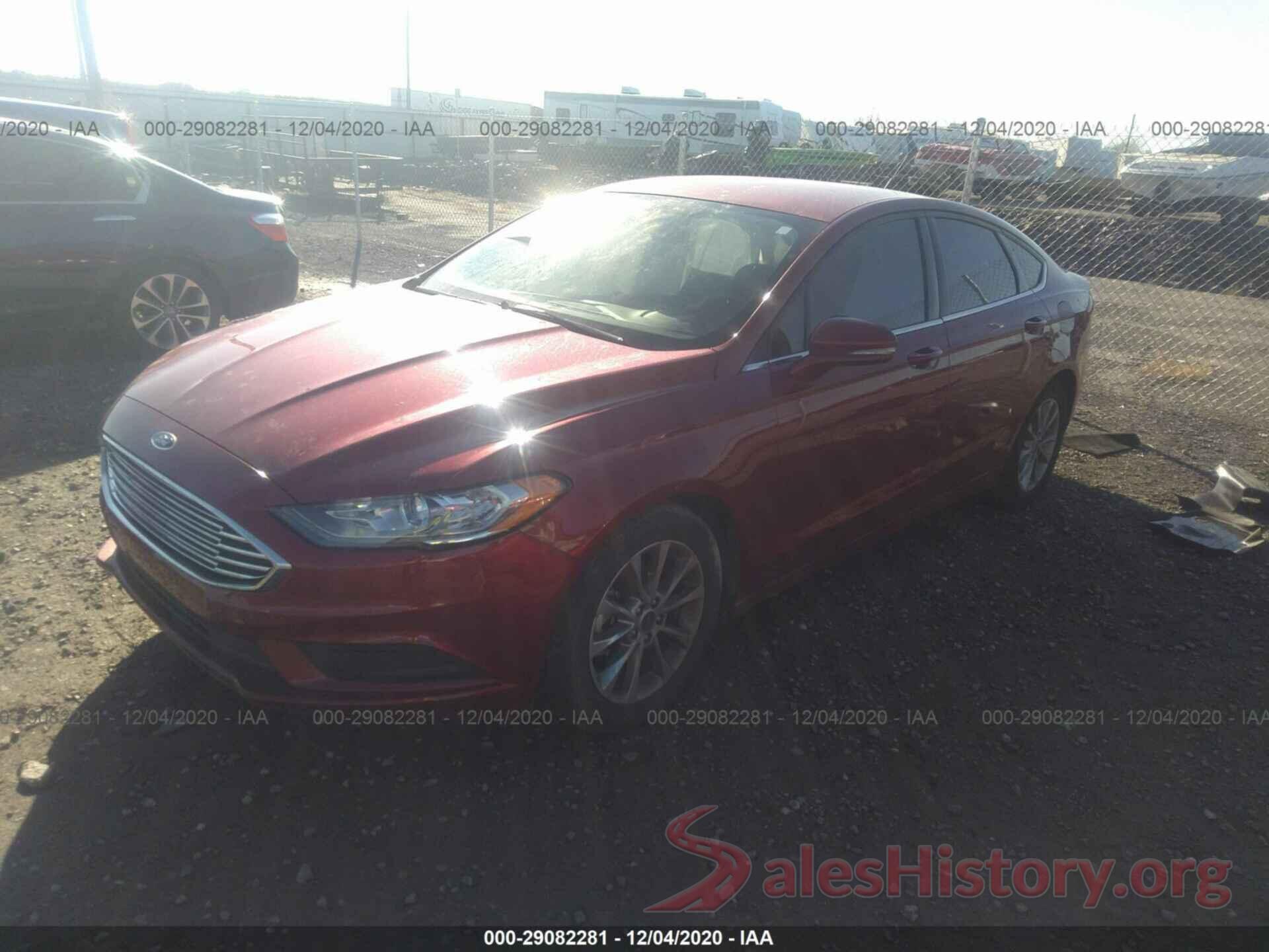 3FA6P0HD4HR311381 2017 FORD FUSION