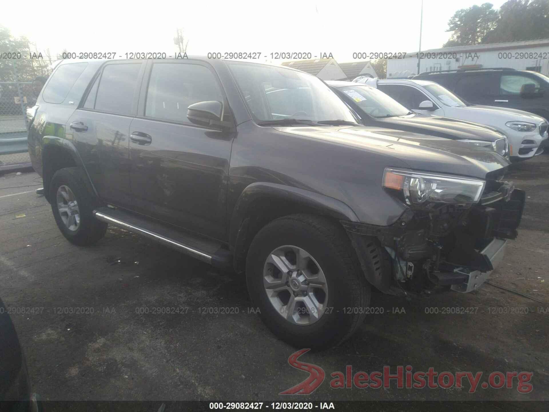 JTEBU5JR0J5586125 2018 TOYOTA 4RUNNER