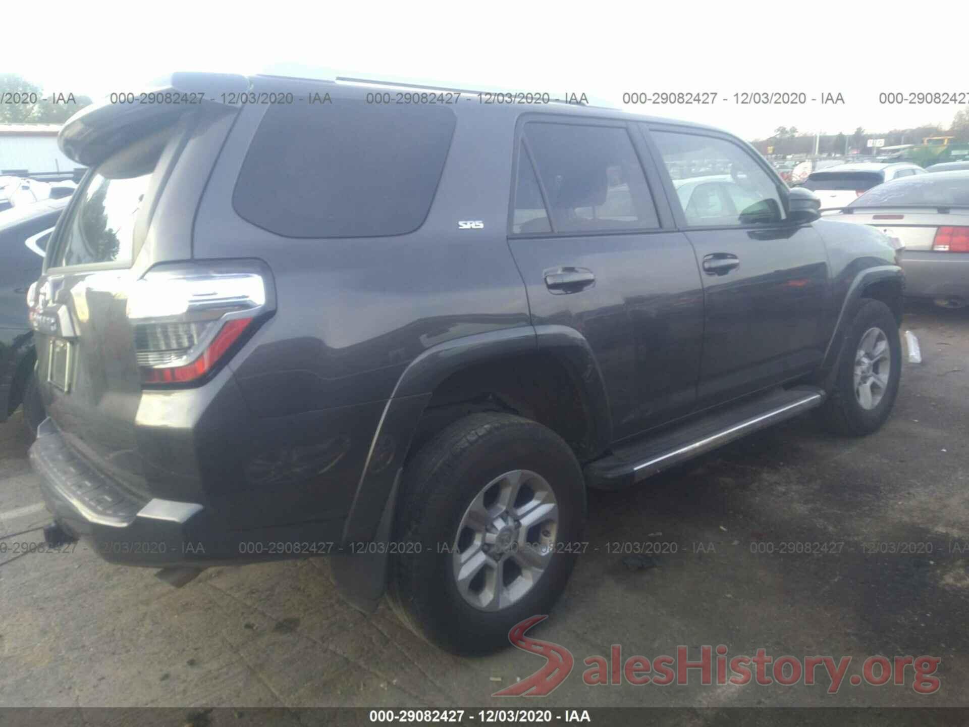 JTEBU5JR0J5586125 2018 TOYOTA 4RUNNER