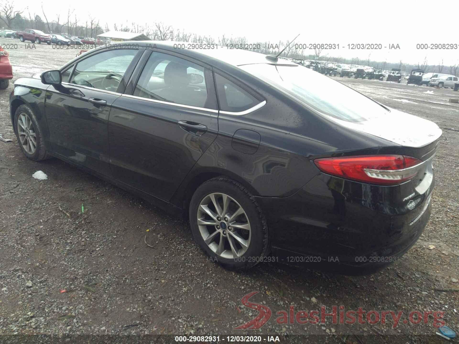 3FA6P0HD5HR155593 2017 FORD FUSION