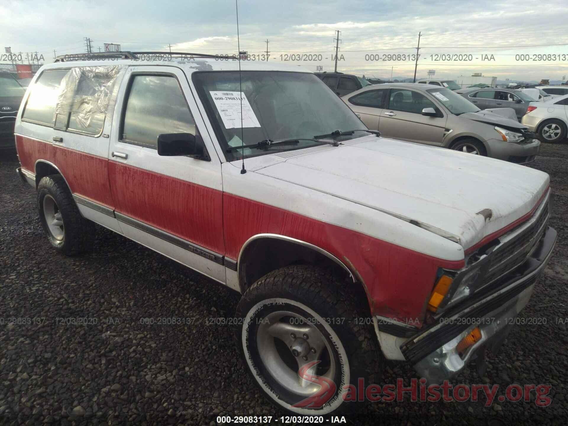 1GNDT13Z9M2276087 1991 CHEVROLET BLAZER