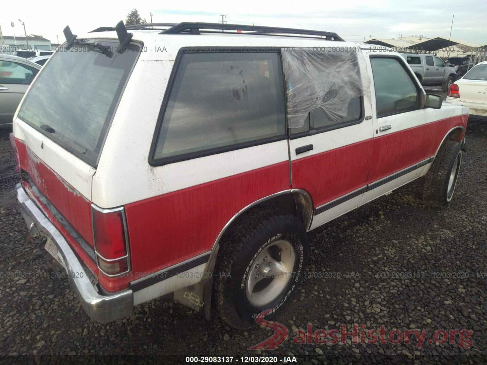 1GNDT13Z9M2276087 1991 CHEVROLET BLAZER