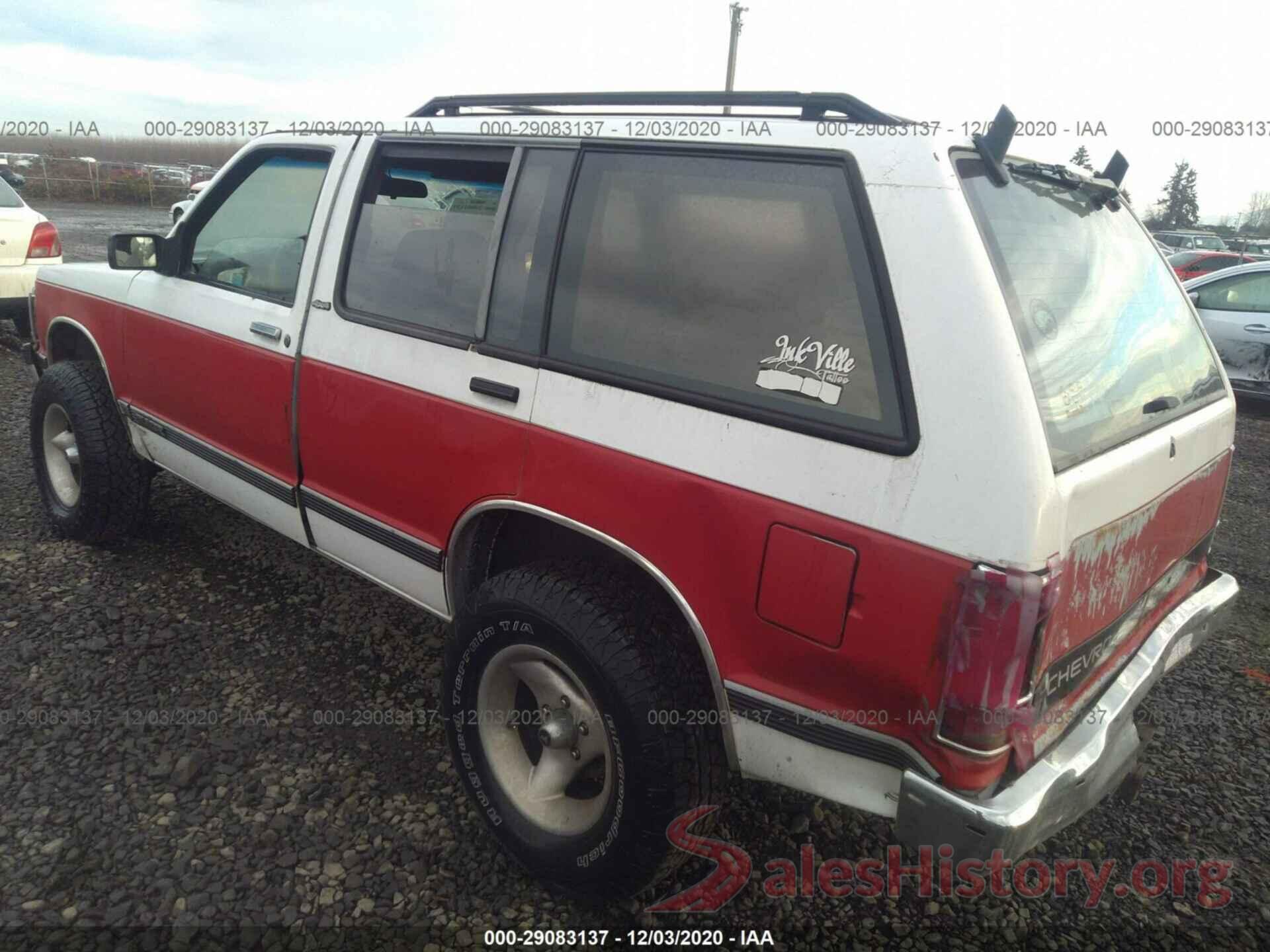 1GNDT13Z9M2276087 1991 CHEVROLET BLAZER