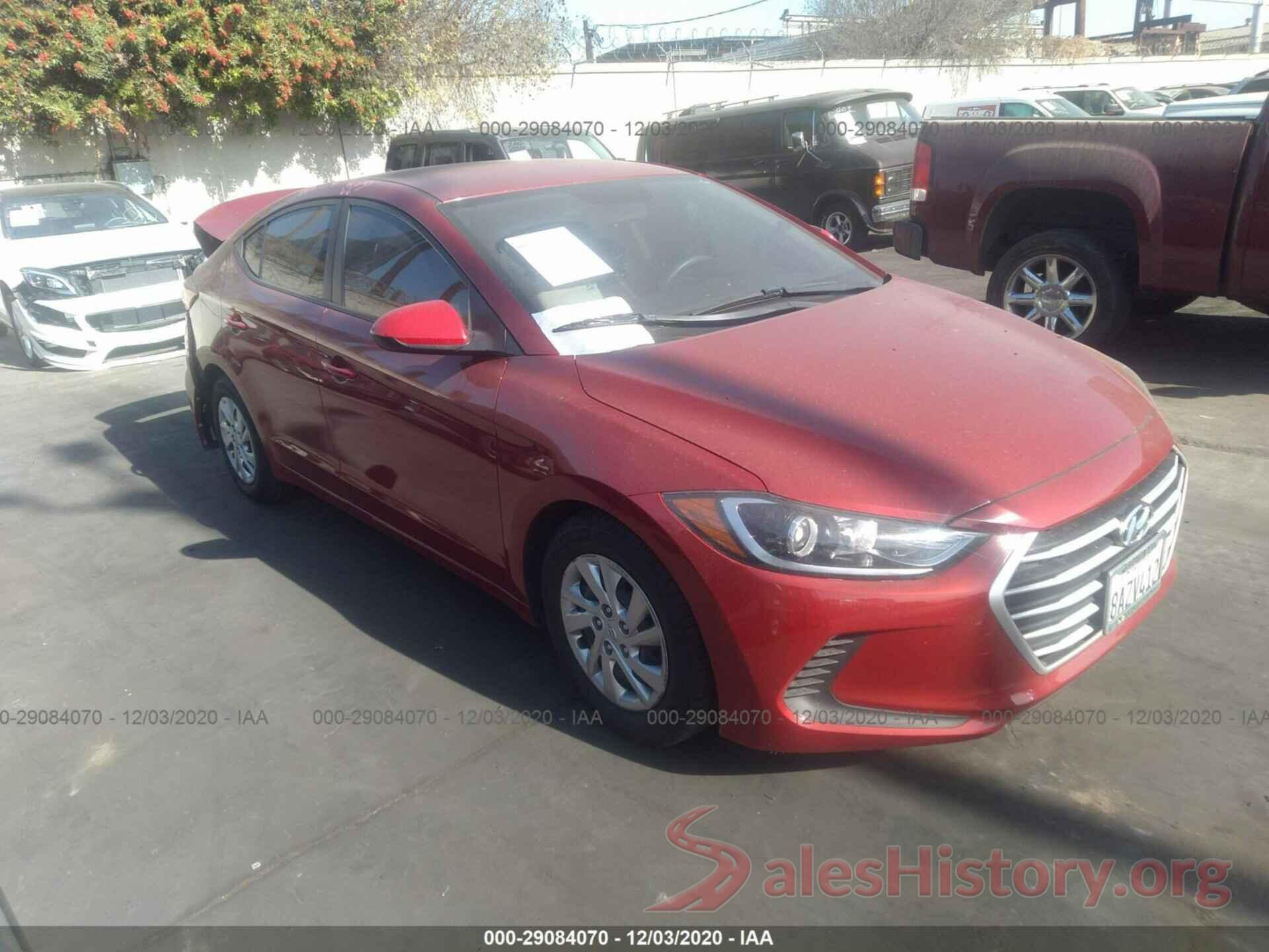 KMHD74LF8HU373145 2017 HYUNDAI ELANTRA