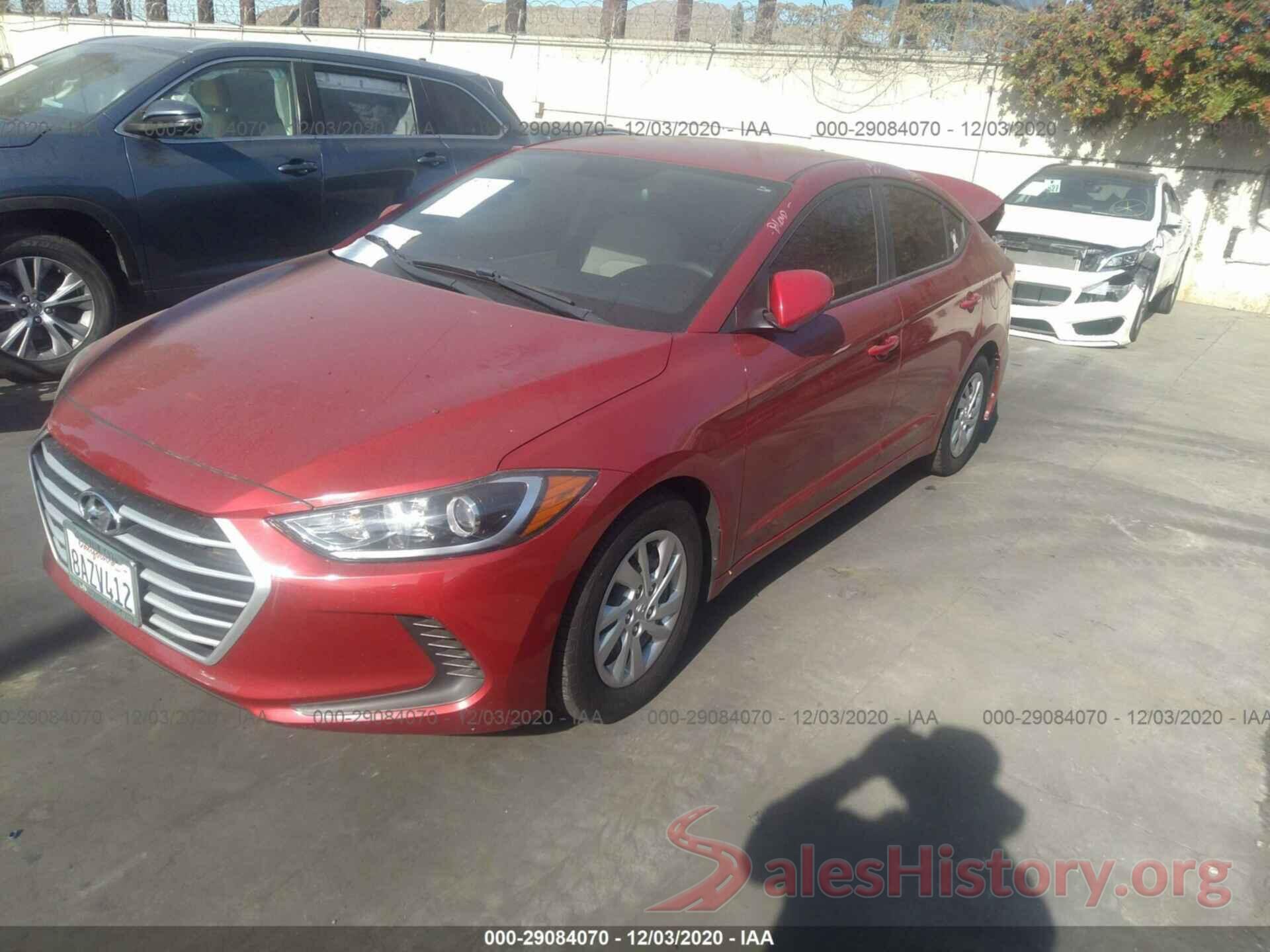 KMHD74LF8HU373145 2017 HYUNDAI ELANTRA