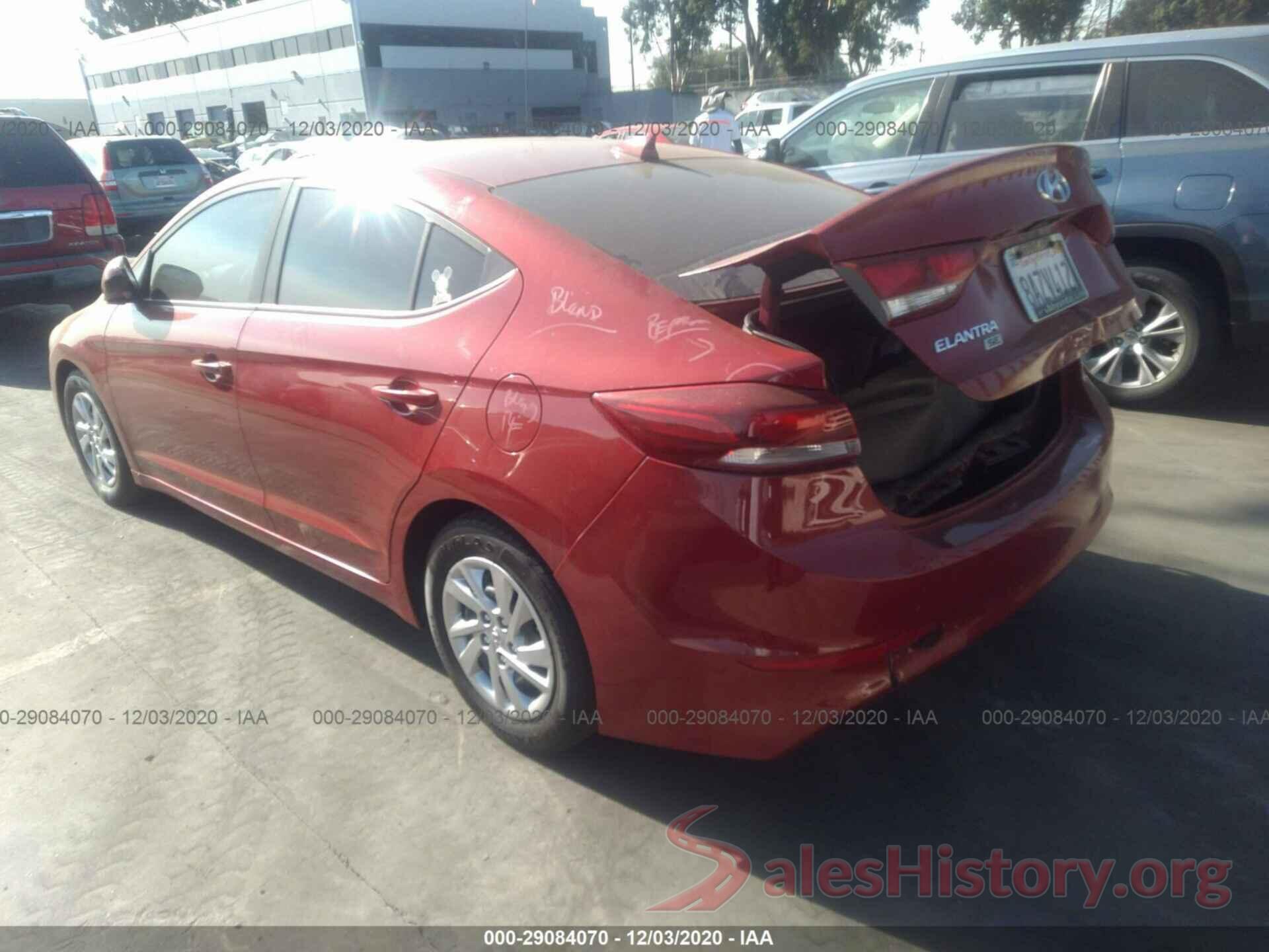 KMHD74LF8HU373145 2017 HYUNDAI ELANTRA