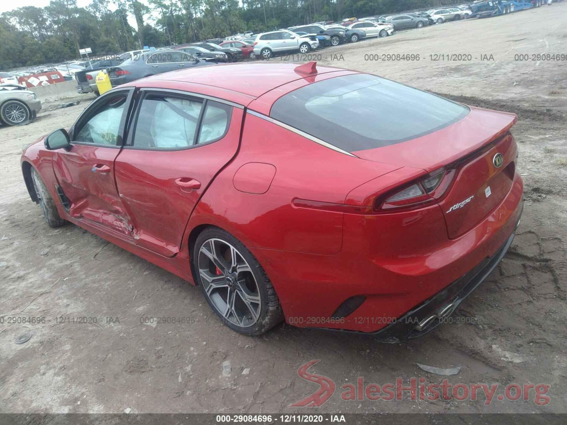 KNAE35LCXJ6040081 2018 KIA STINGER