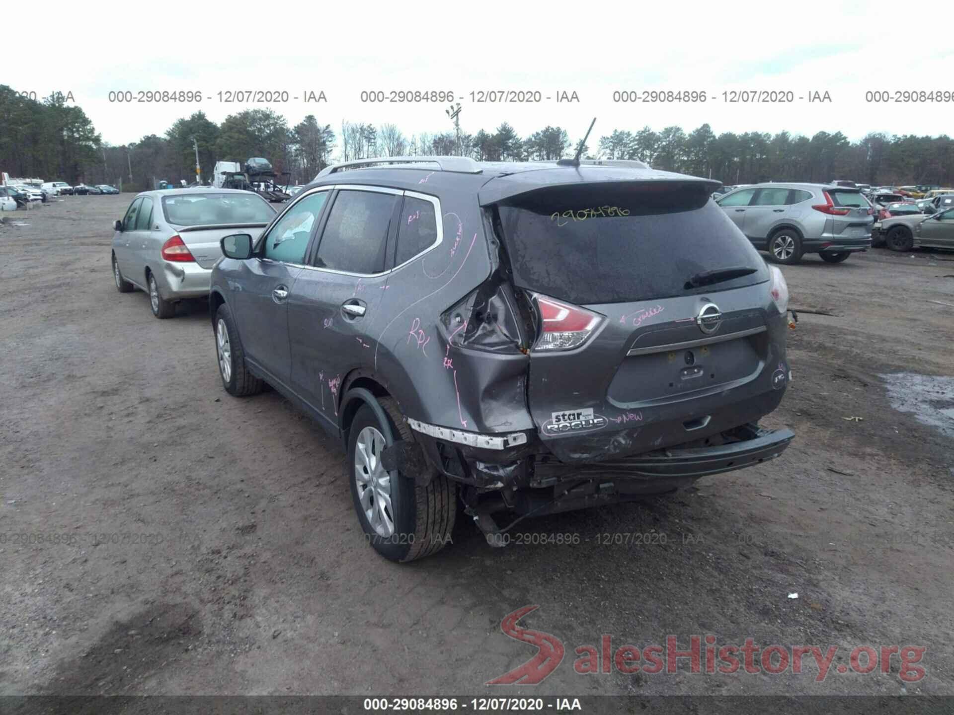 KNMAT2MV5GP673171 2016 NISSAN ROGUE