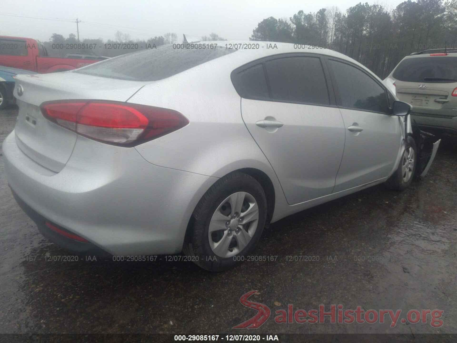 3KPFK4A72HE053325 2017 KIA FORTE