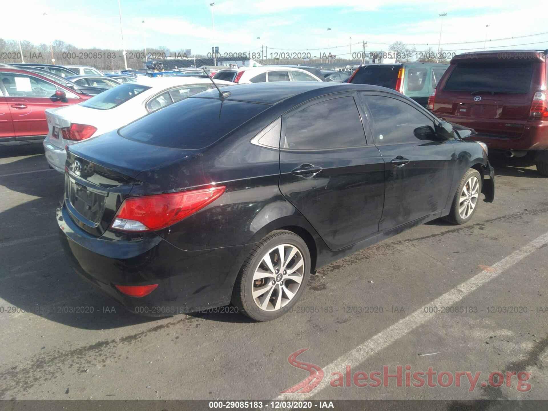 KMHCT4AE9HU328572 2017 HYUNDAI ACCENT