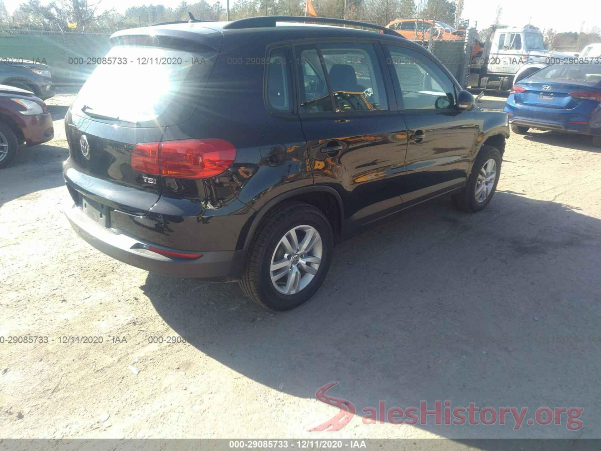 WVGAV7AX1GW522035 2016 VOLKSWAGEN TIGUAN