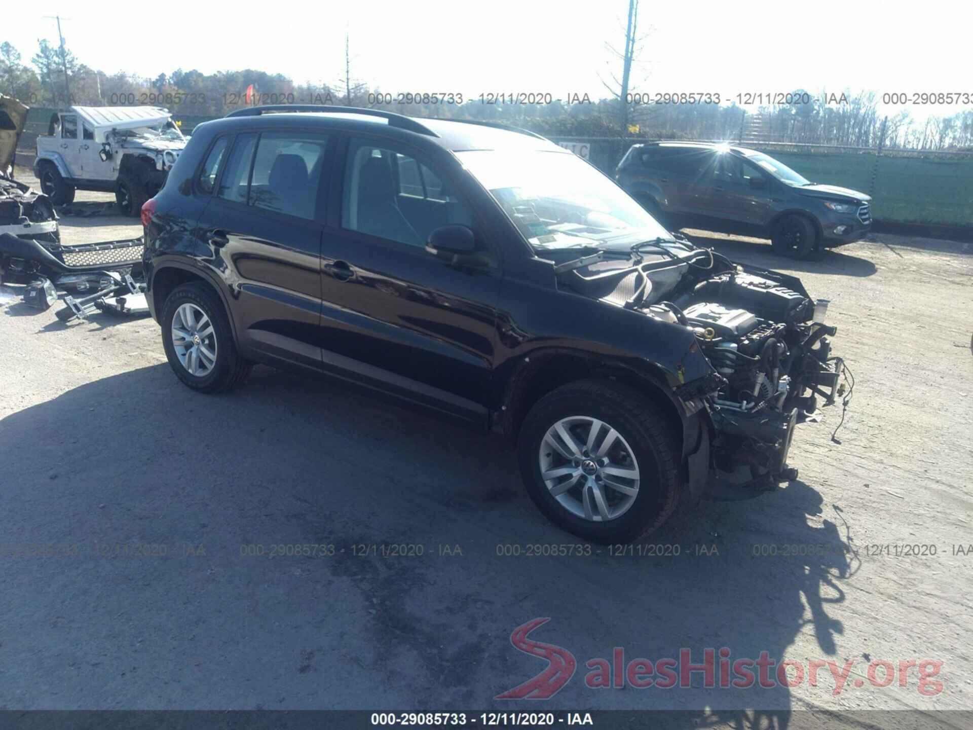 WVGAV7AX1GW522035 2016 VOLKSWAGEN TIGUAN