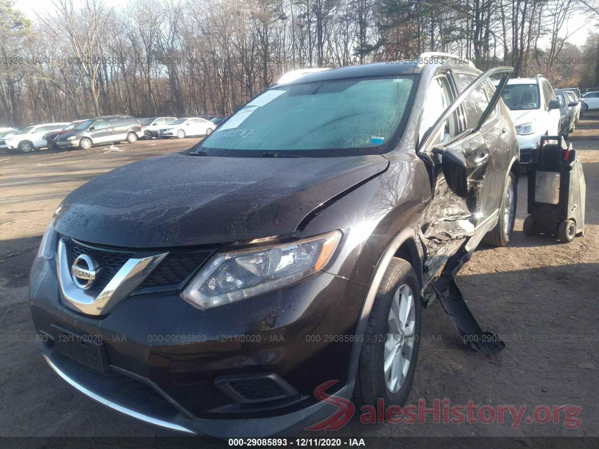 KNMAT2MVXGP634124 2016 NISSAN ROGUE