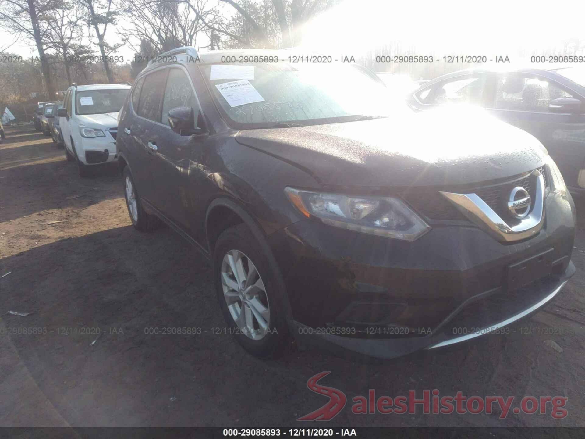 KNMAT2MVXGP634124 2016 NISSAN ROGUE