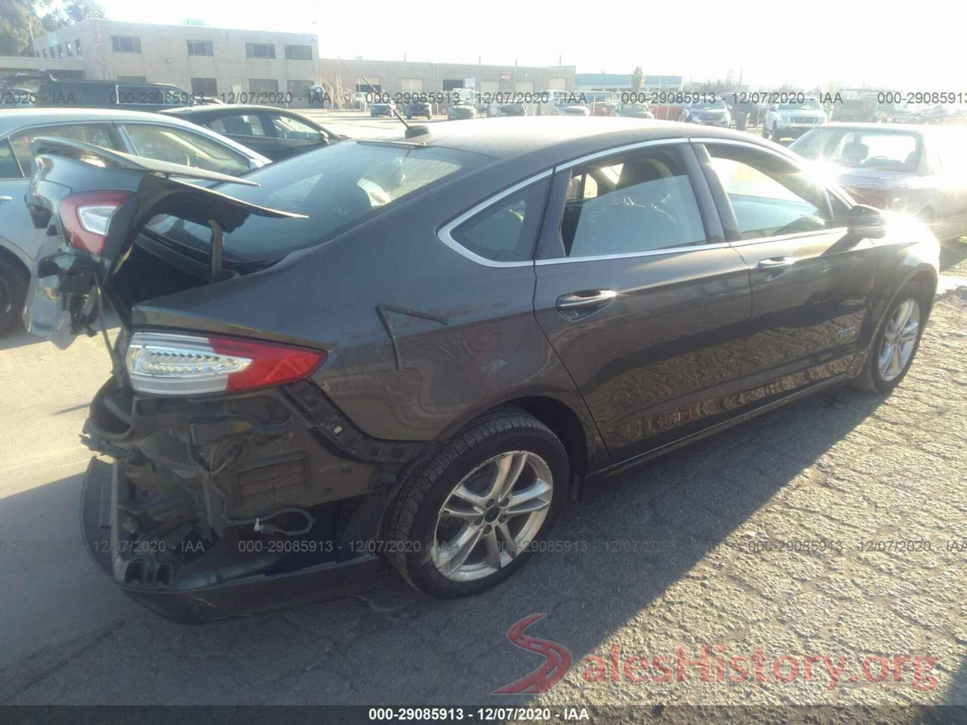 3FA6P0SU3FR284504 2015 FORD FUSION ENERGI