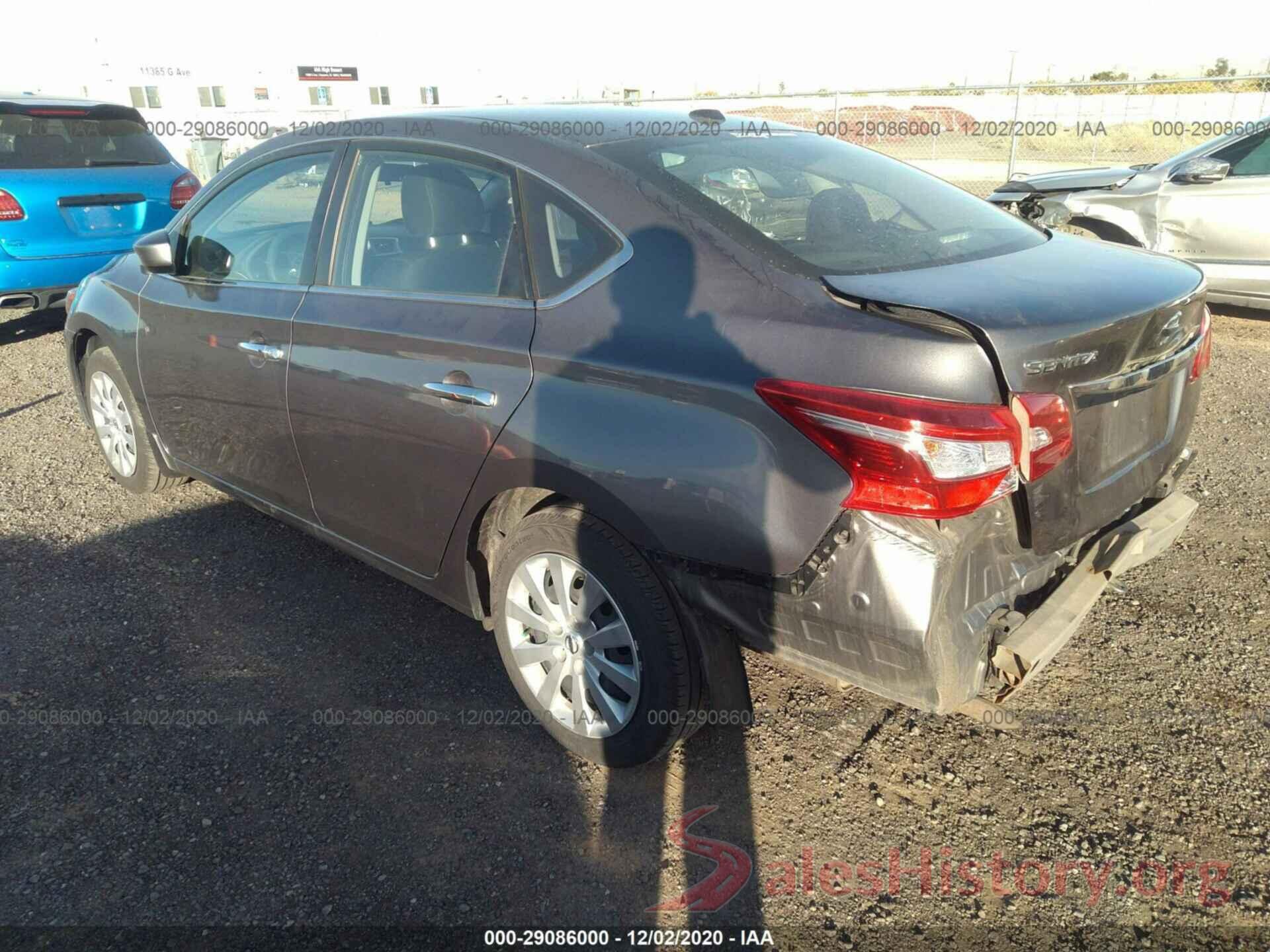 3N1AB7AP5HY319014 2017 NISSAN SENTRA