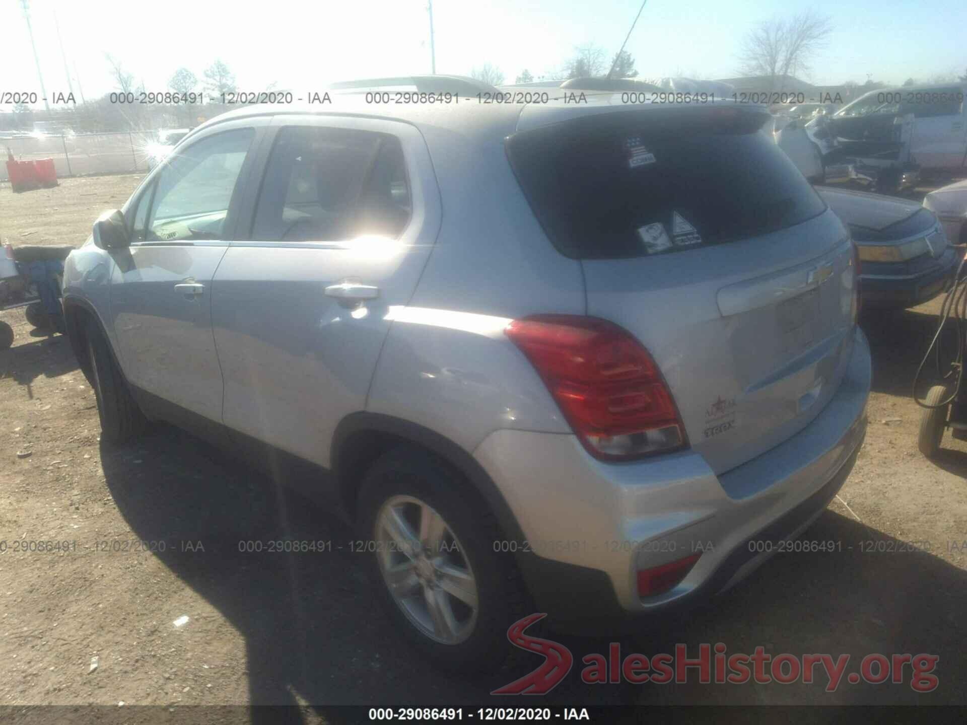 3GNCJLSB9HL287998 2017 CHEVROLET TRAX