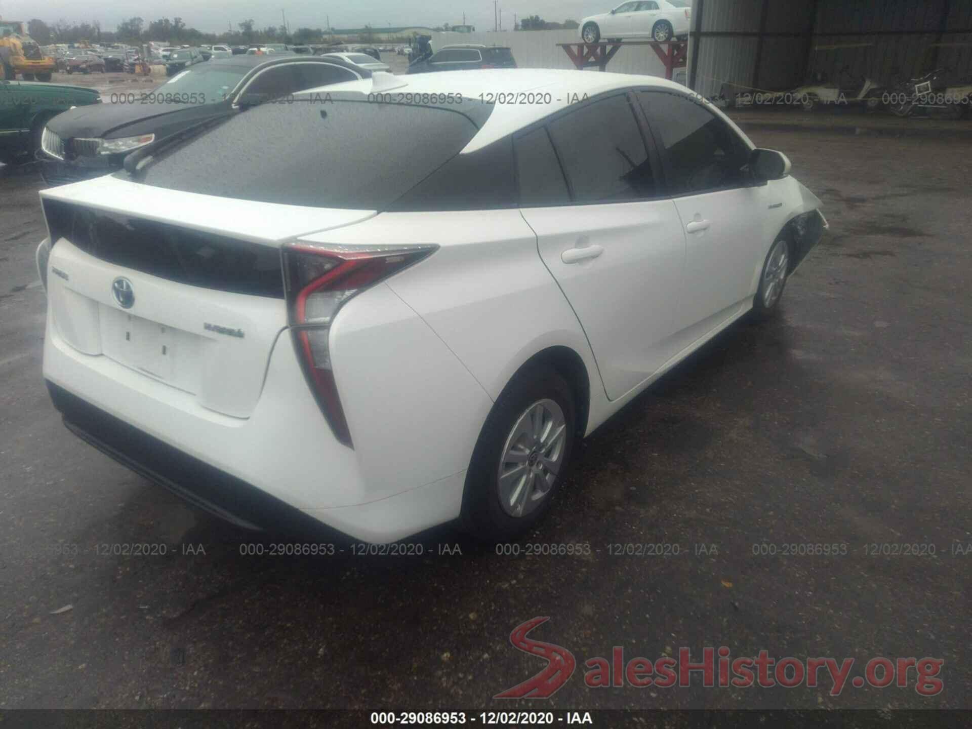 JTDKBRFU1H3546933 2017 TOYOTA PRIUS