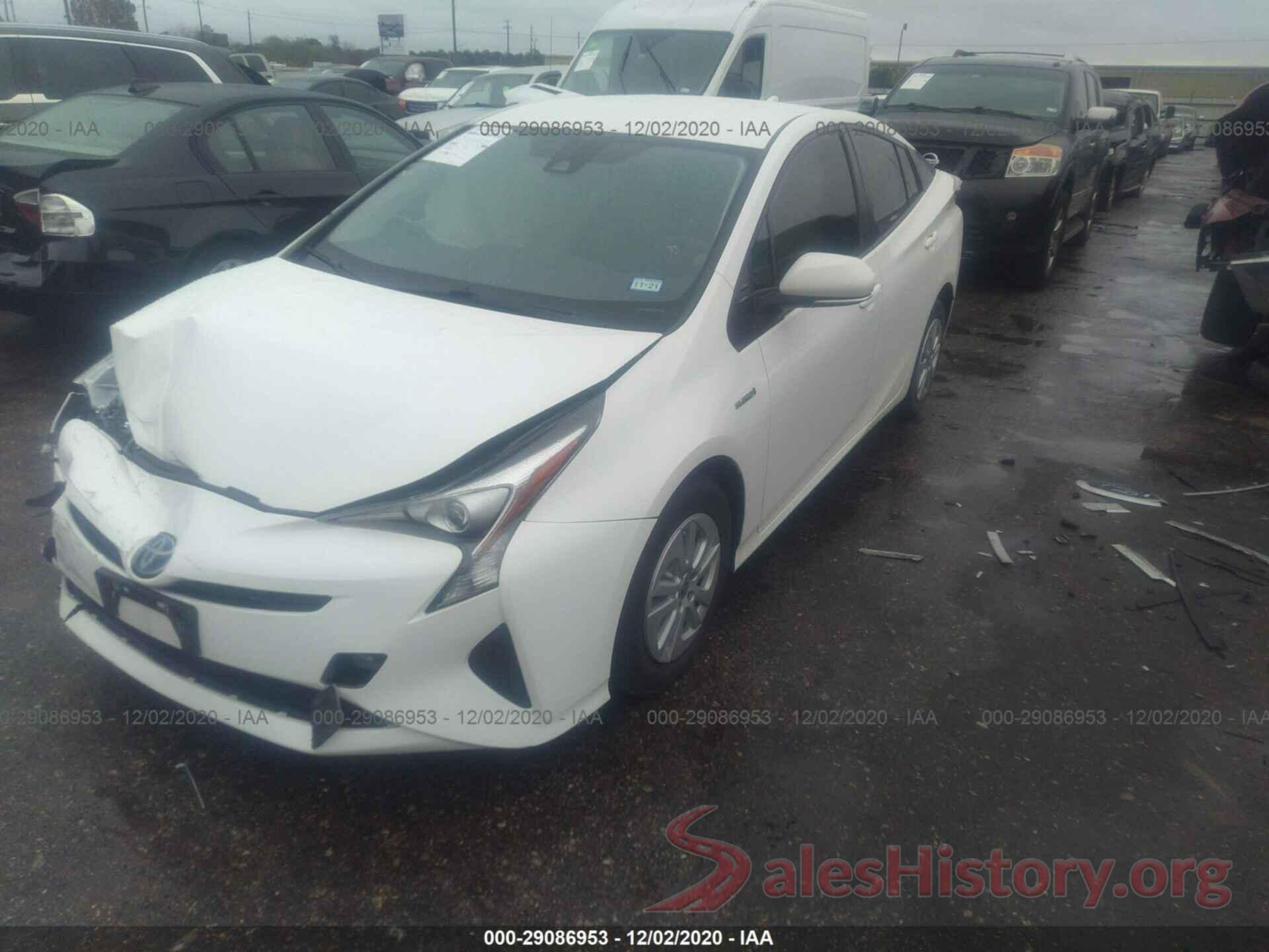 JTDKBRFU1H3546933 2017 TOYOTA PRIUS