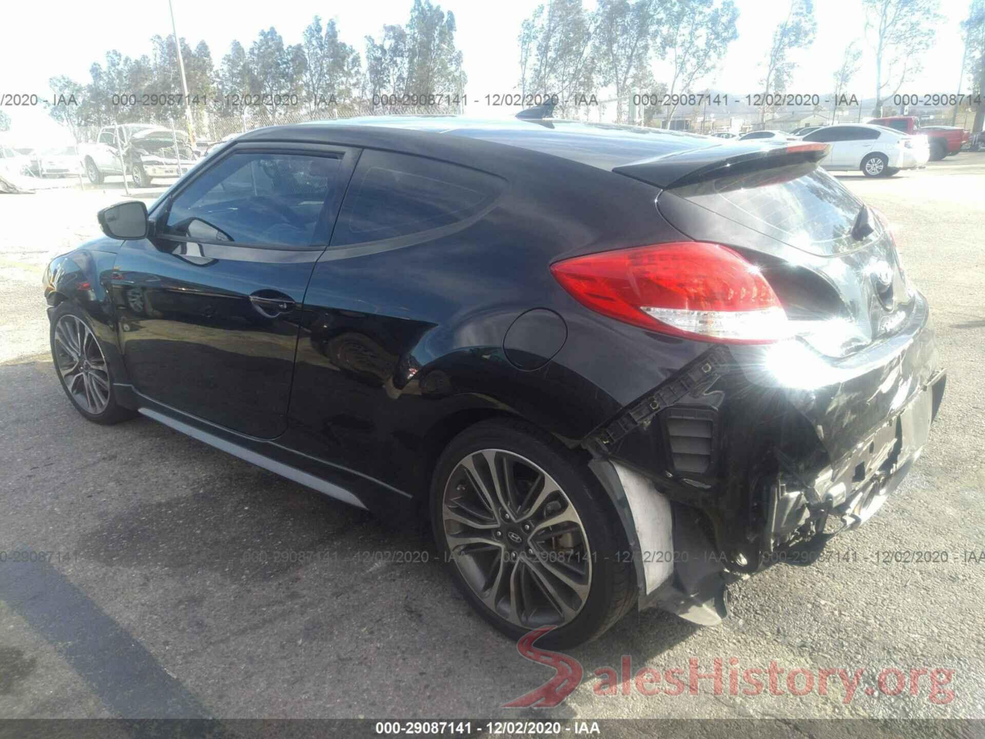 KMHTC6AE3HU313125 2017 HYUNDAI VELOSTER