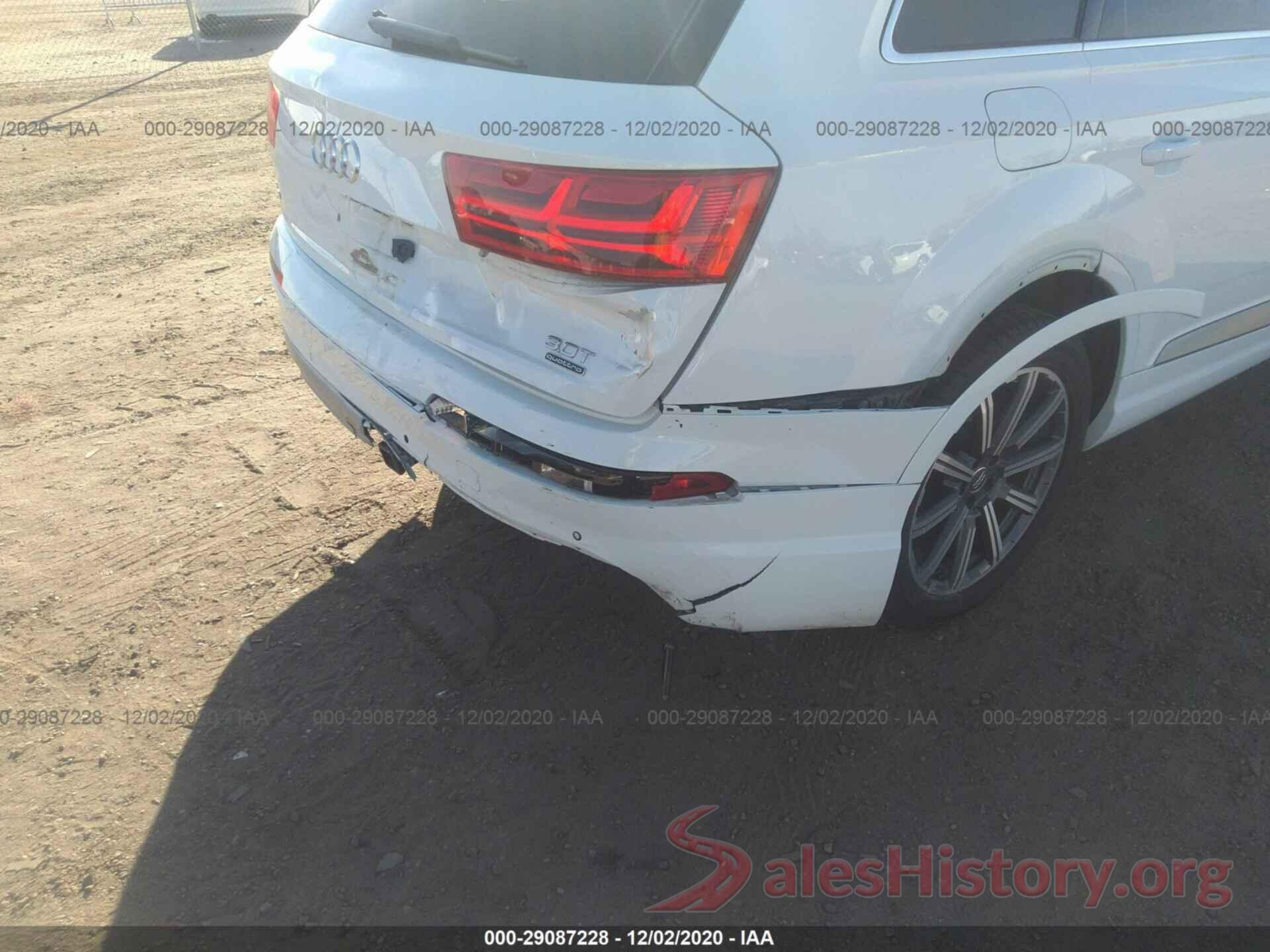 WA1AAAF78HD027652 2017 AUDI Q7