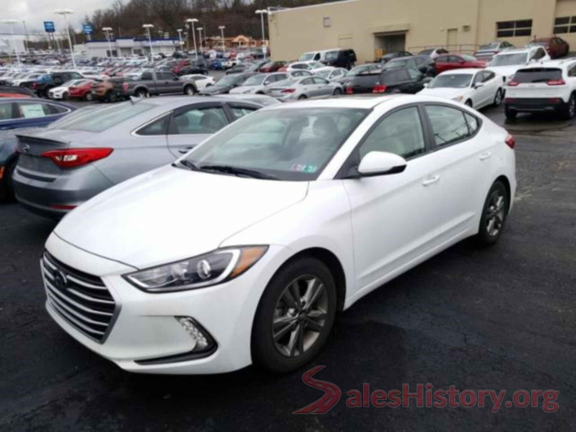 5NPD84LF3HH190134 2017 HYUNDAI ELANTRA