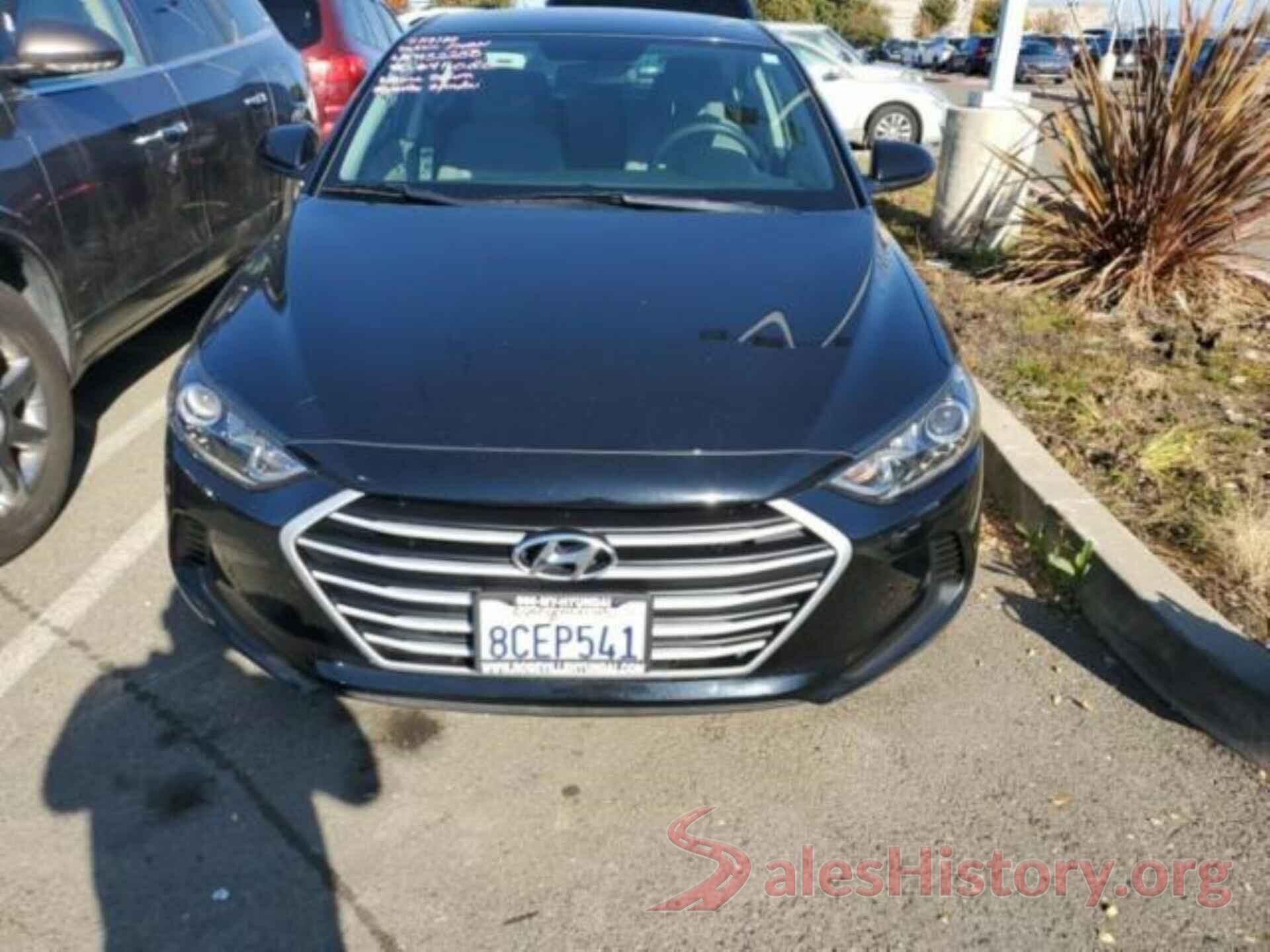 KMHD74LF3JU452258 2018 HYUNDAI ELANTRA